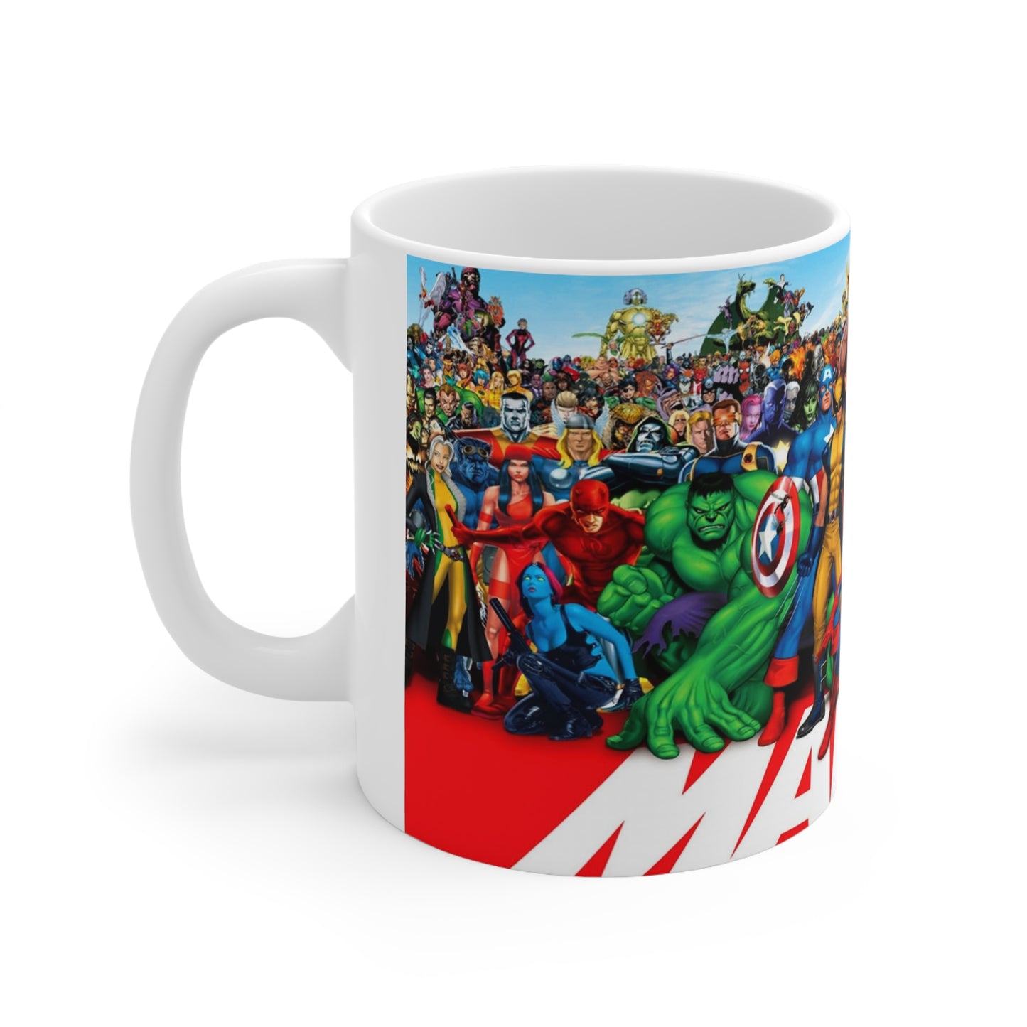 Marvel Superheroes Ceramic Coffee Cups - 11oz & 15oz - Perfect for Fans!
