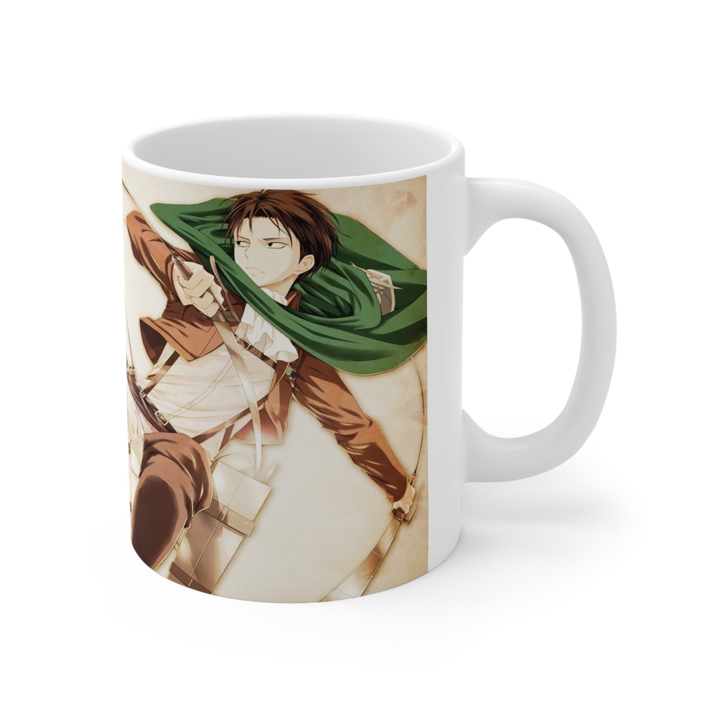 Anime-Inspired Ceramic Coffee Cup - 11oz & 15oz - Perfect for Fans of Adventure