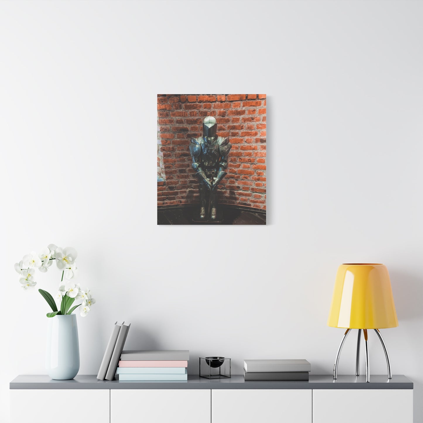 Steel Armour Medieval Age Lithuania Matte Canvas, Stretched, 1.25"