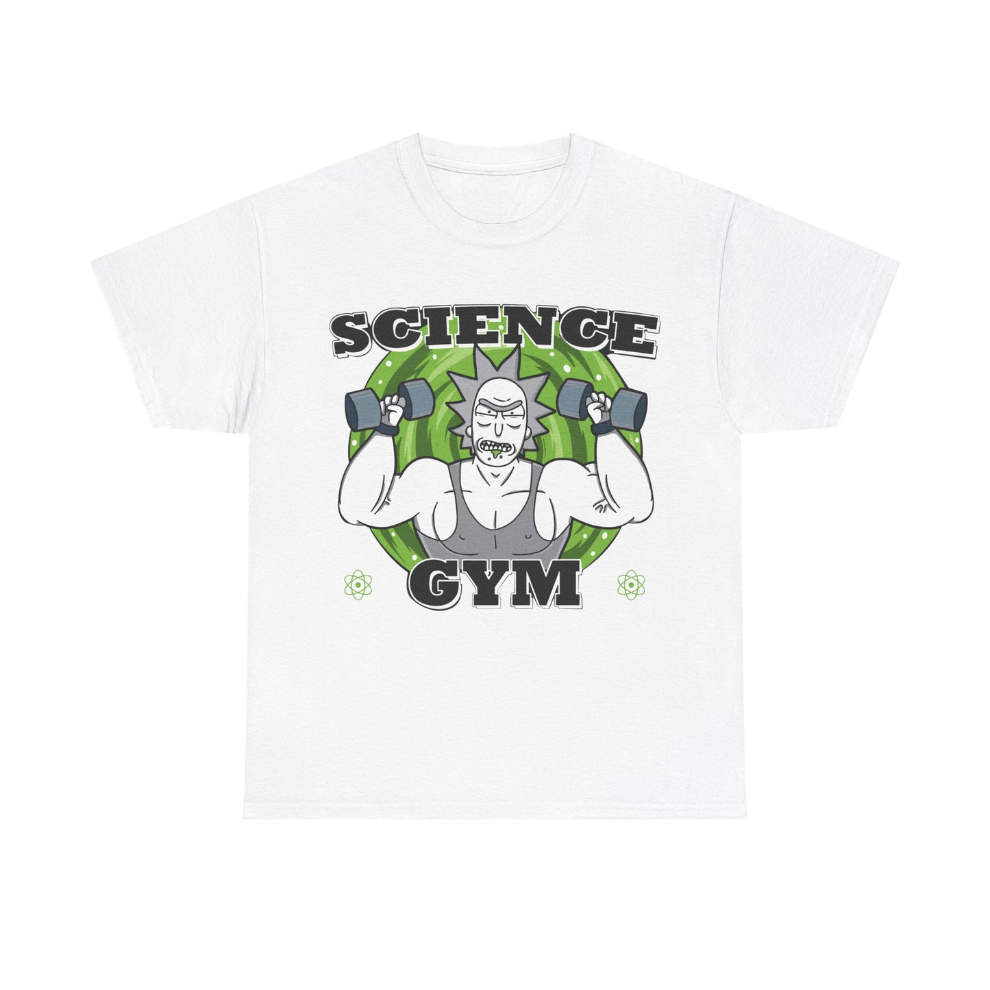 Science Gym Unisex Heavy Cotton Tee - Fun Fitness T-Shirt for Science Lovers