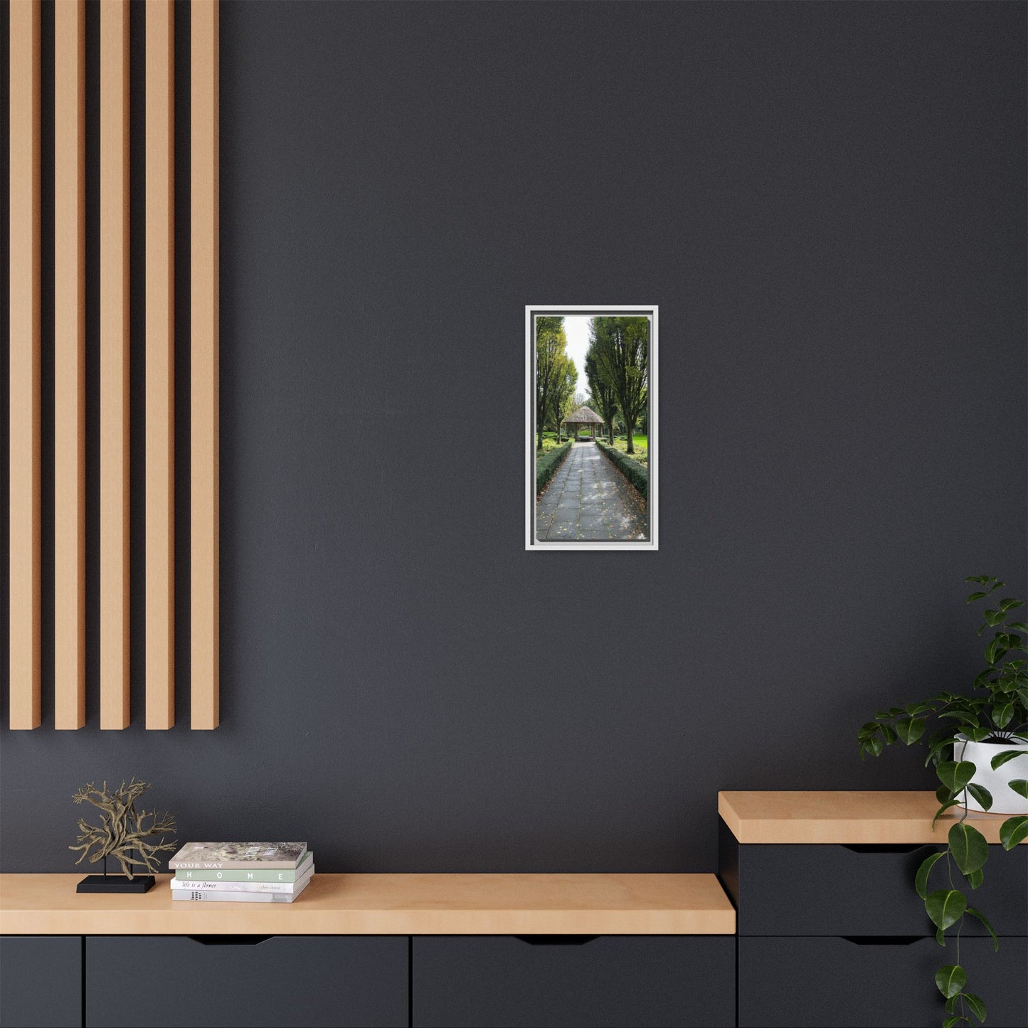 Adare Matte Canvas, Framed (Multi-color)
