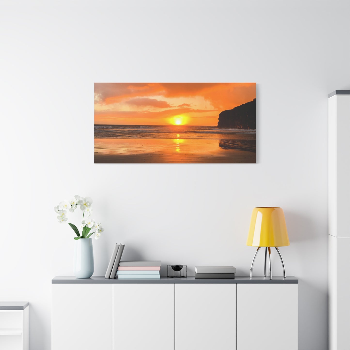Sunset in Ballybunion Matte Canvas, Stretched, 1.25"