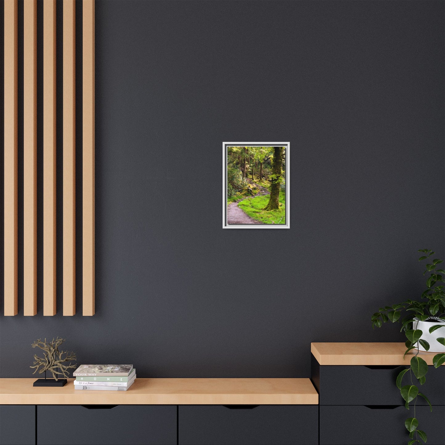 Torc Trail Matte Canvas, Framed (Multi-color)