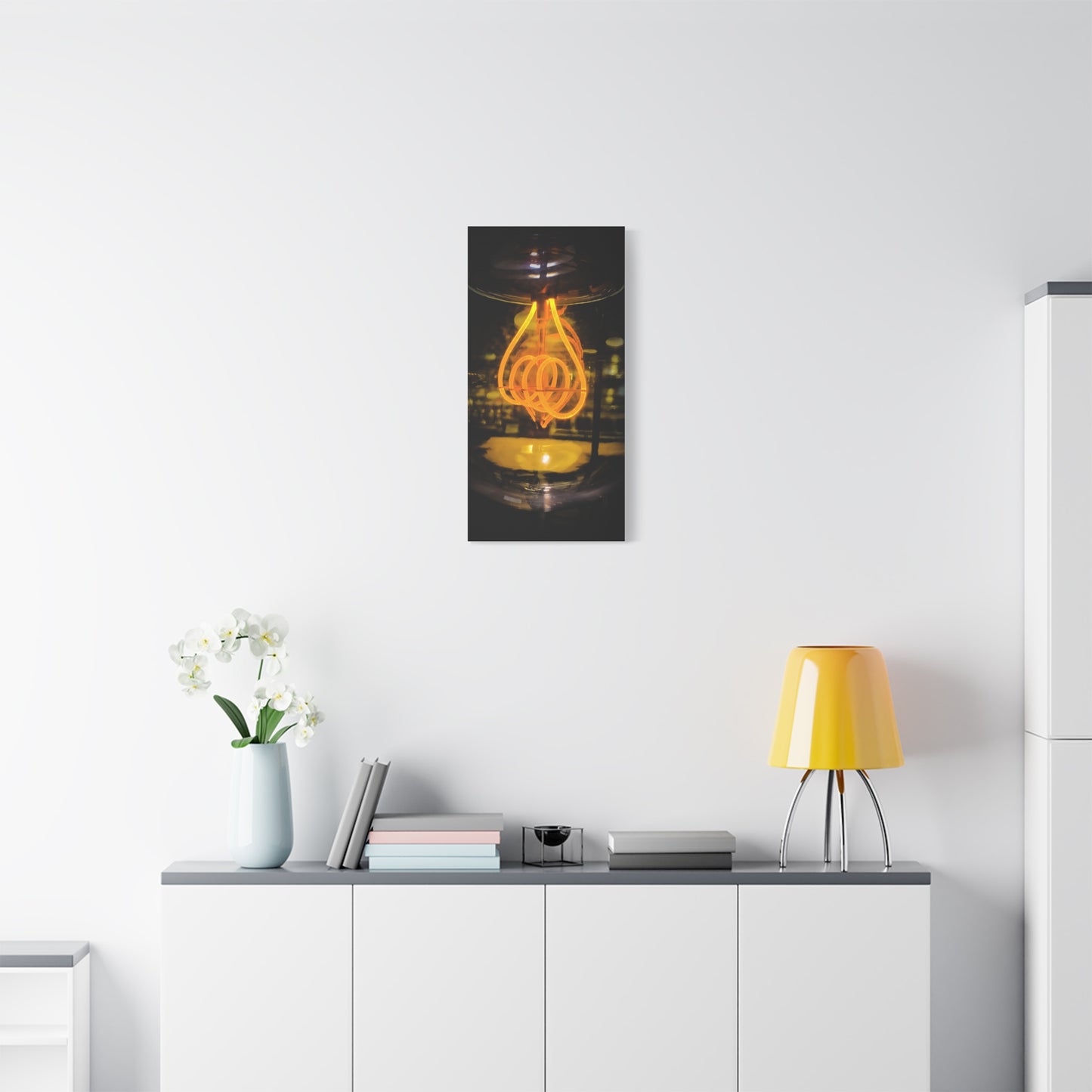 Bulb Matte Canvas, Stretched, 1.25"