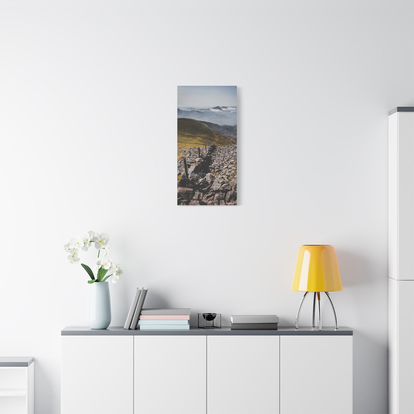 Wall in Mountains Matte Canvas, Stretched, 1.25"