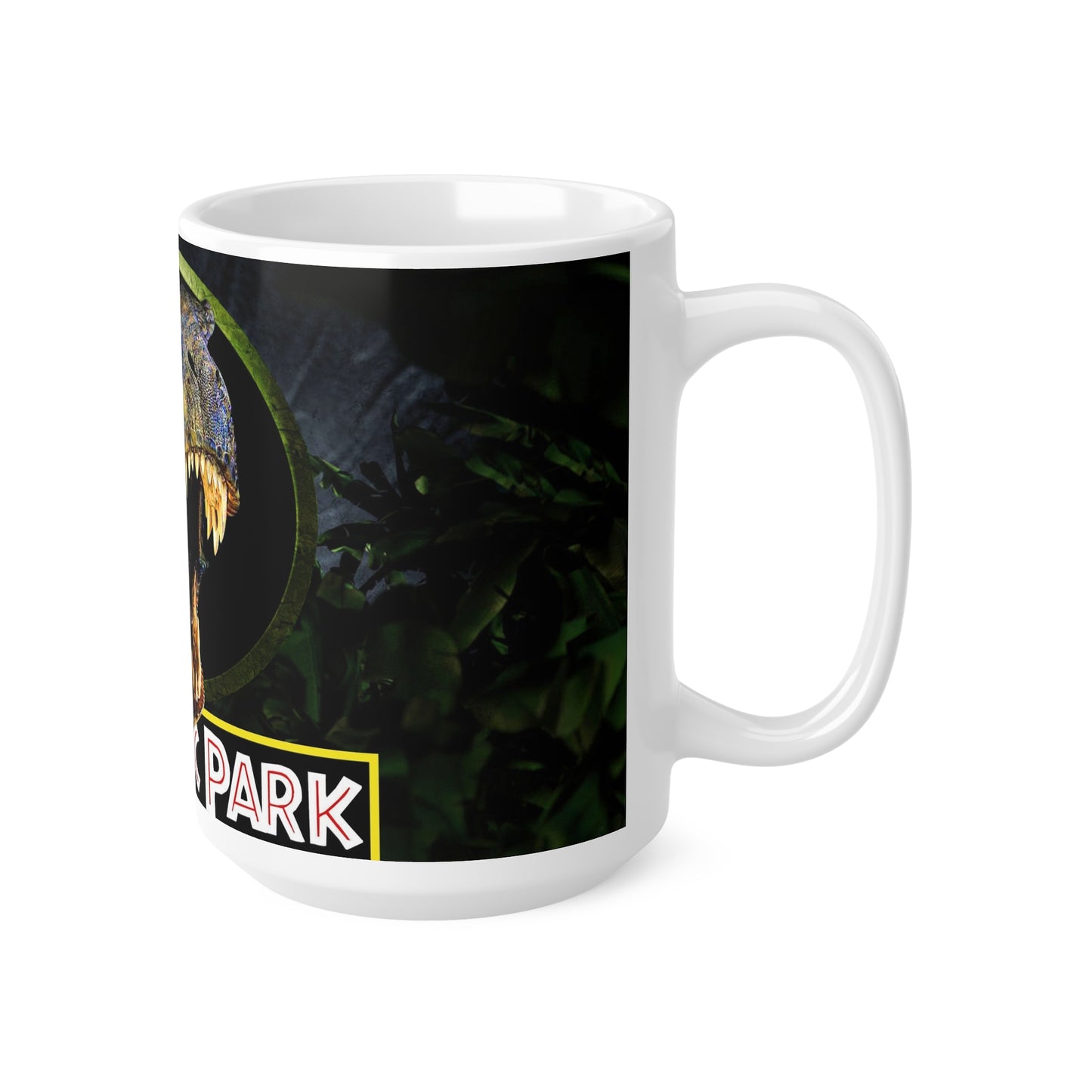 Jurassic Park Ceramic Coffee Mug - 11oz & 15oz - Perfect for Dinosaur Lovers