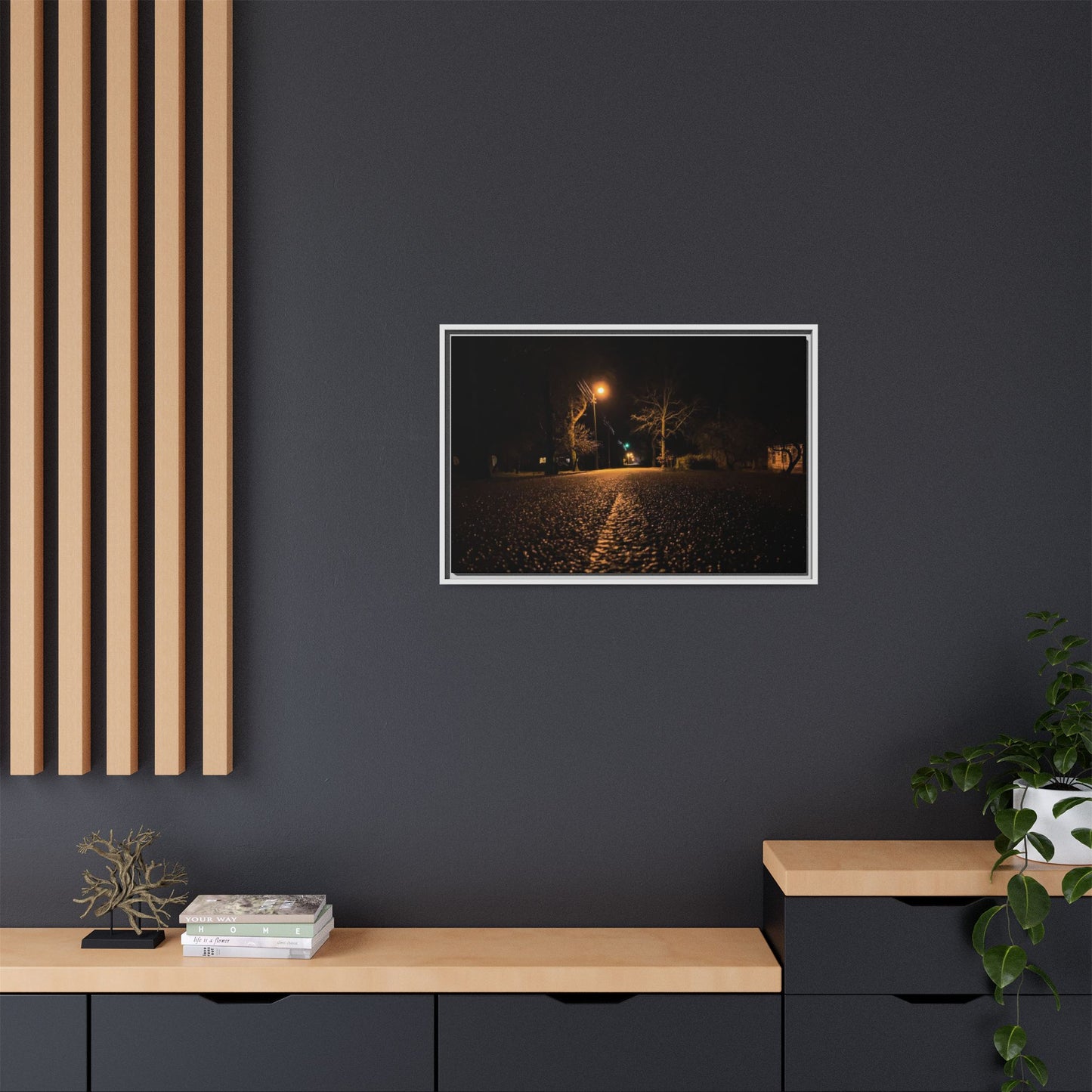Stungiai Lithuania Matte Canvas, Framed (Multi-color)
