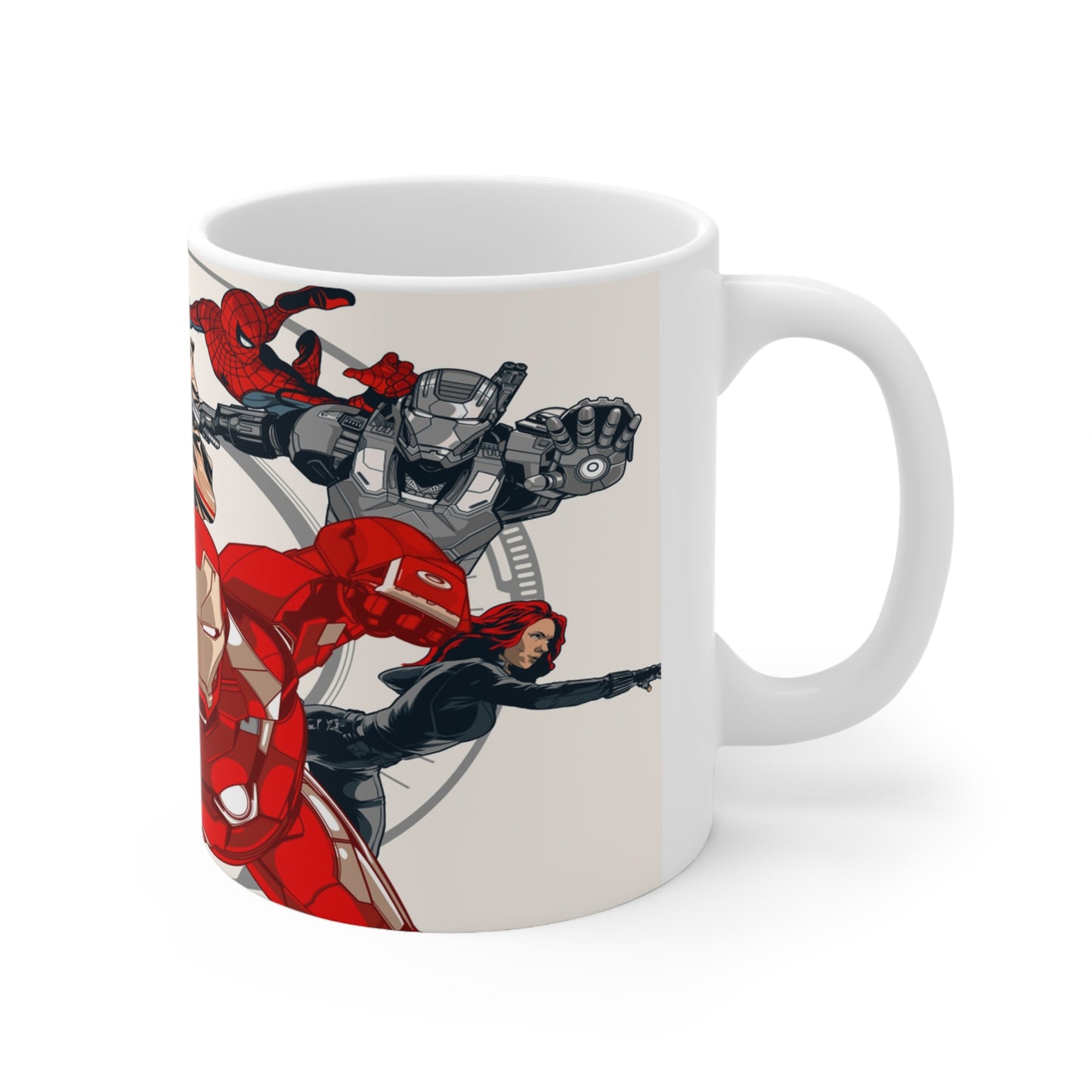 Superhero Ceramic Coffee Mug - 11oz & 15oz - Perfect Gift for Comic Fans