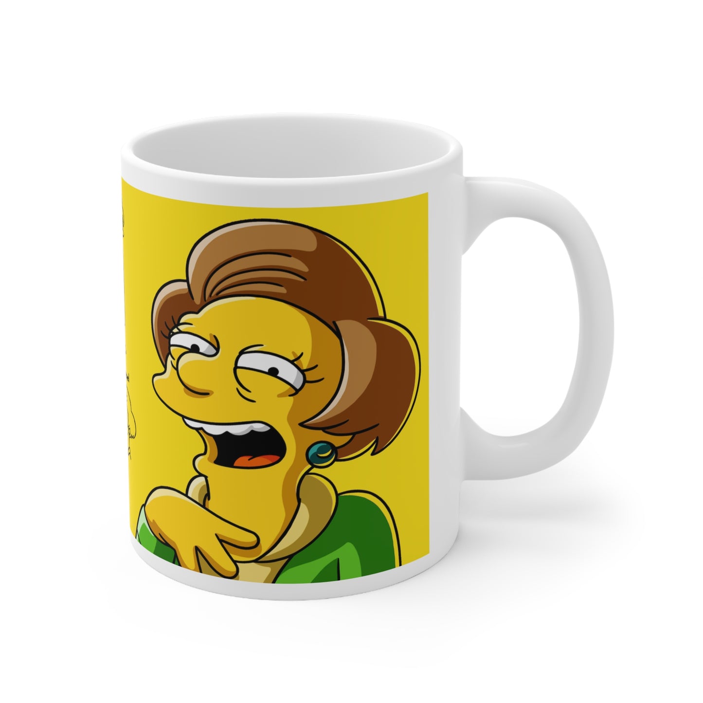 Mrs. Krabappel Moods Ceramic Coffee Cup - Fun 11oz & 15oz Mugs for Teachers and Fans