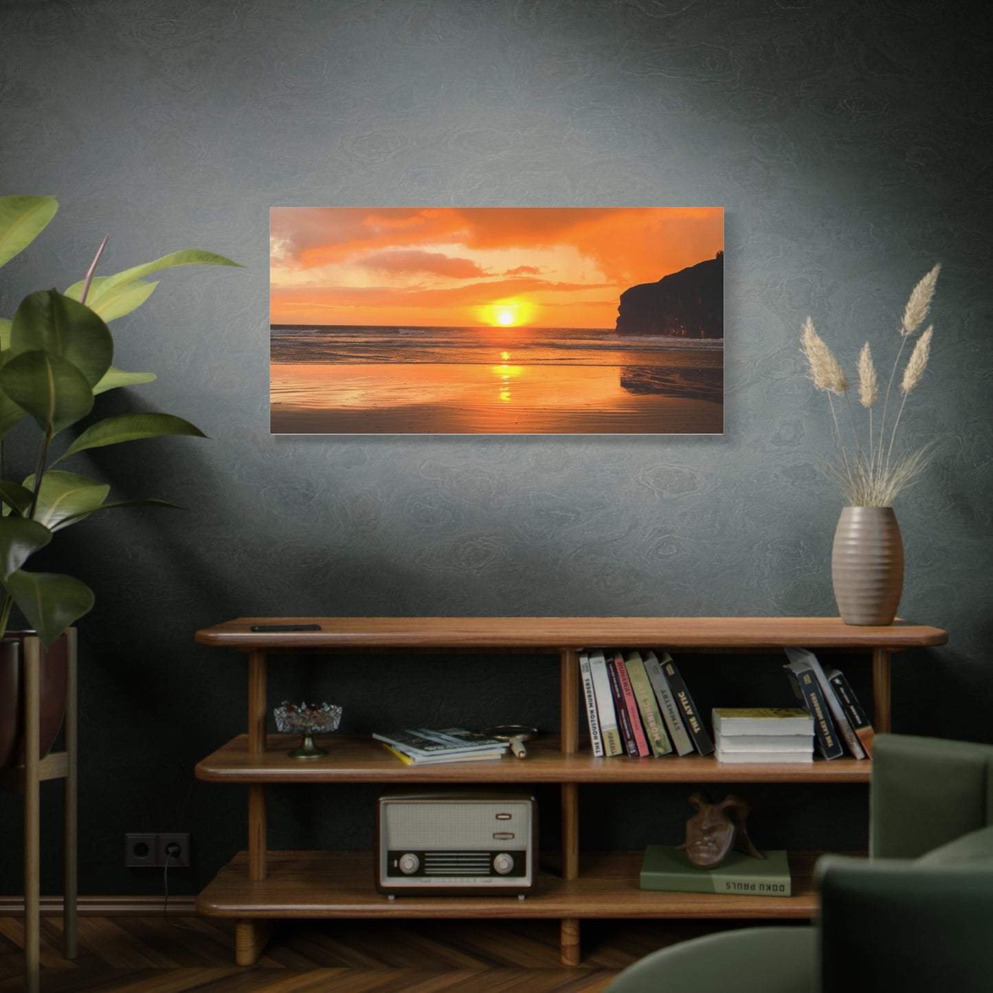 Sunset in Ballybunion Matte Canvas, Stretched, 1.25"