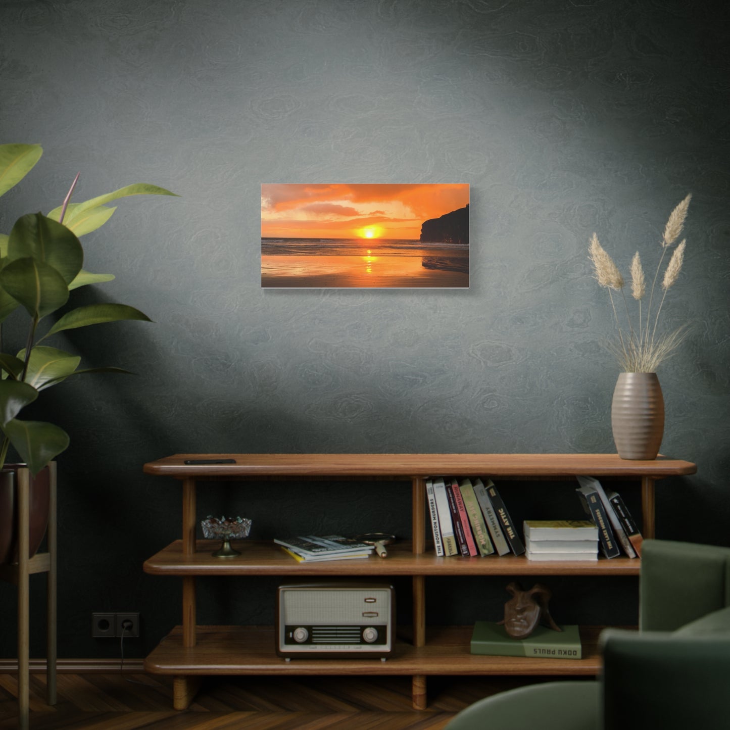 Sunset in Ballybunion Matte Canvas, Stretched, 1.25"