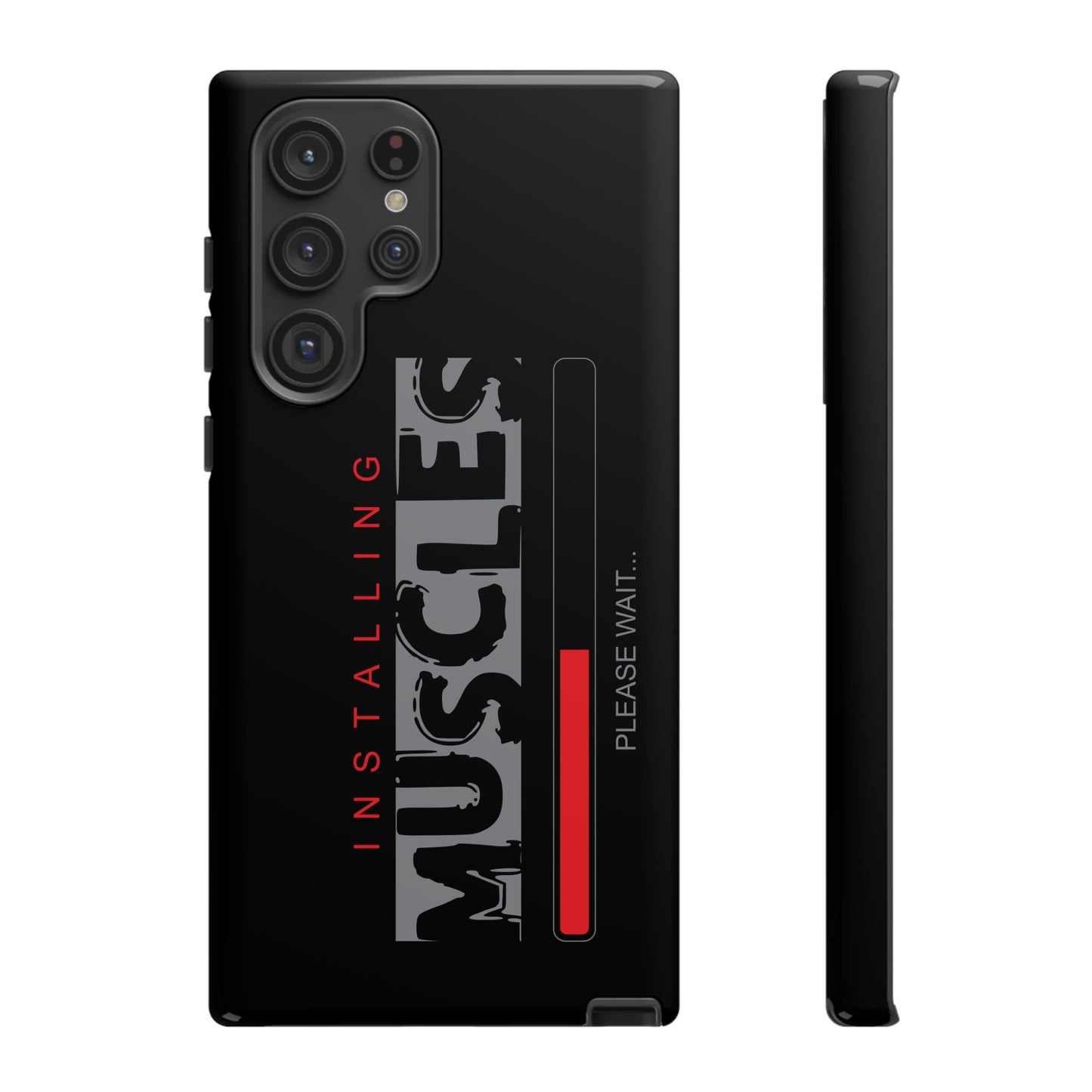 Installing Muscles Phone Case - Tough Cases for Fitness Enthusiasts