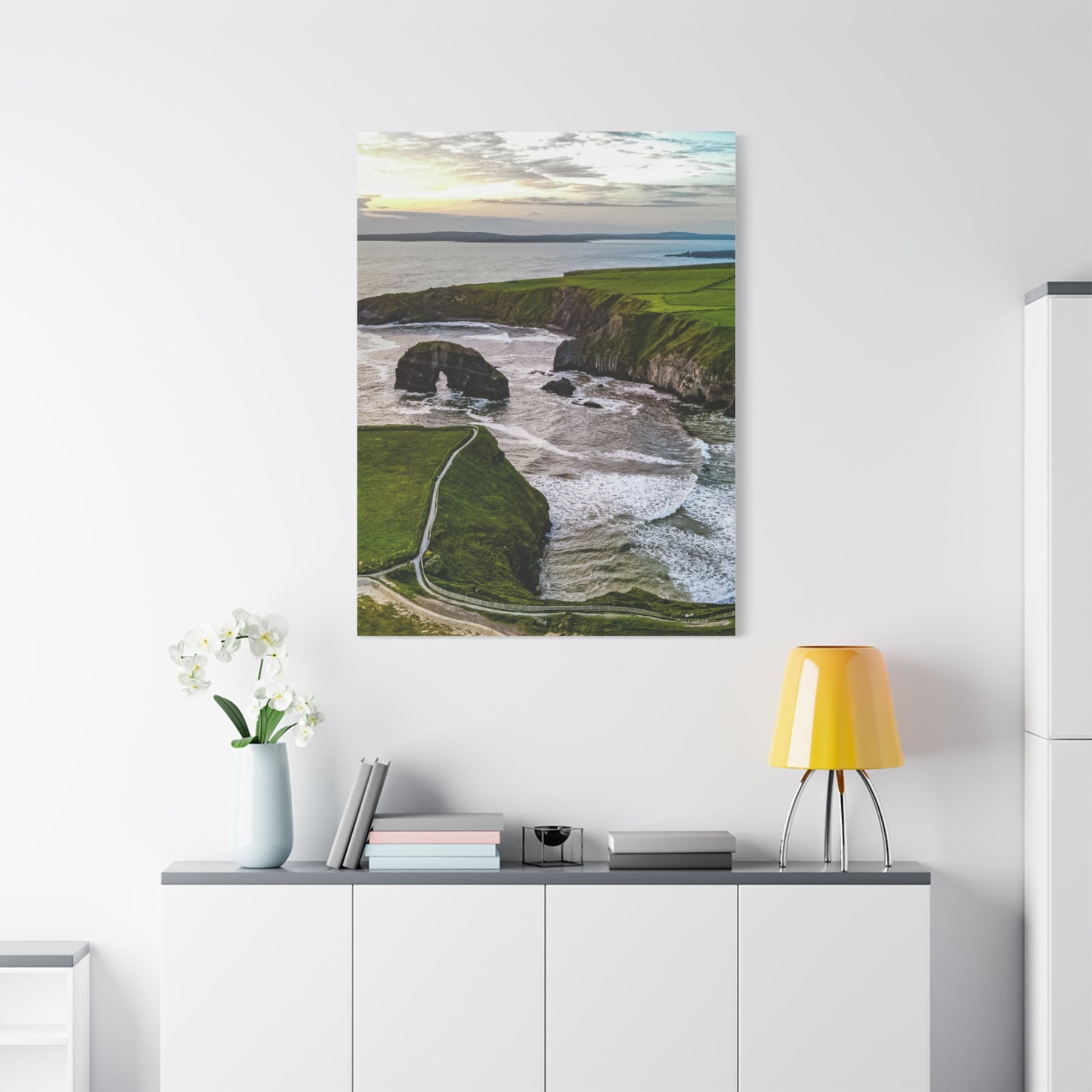 Virgin Rock Ballybunion Matte Canvas, Stretched, 1.25"