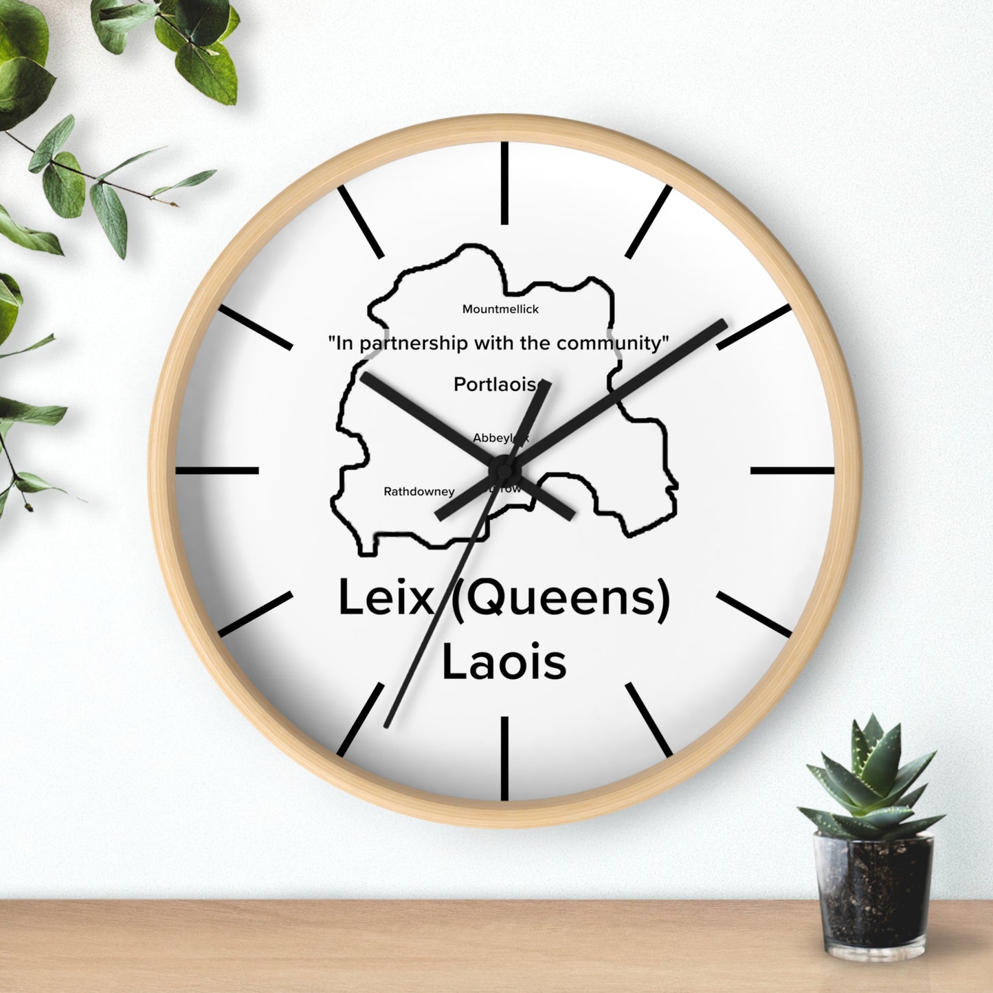 Laois County Wall Clock
