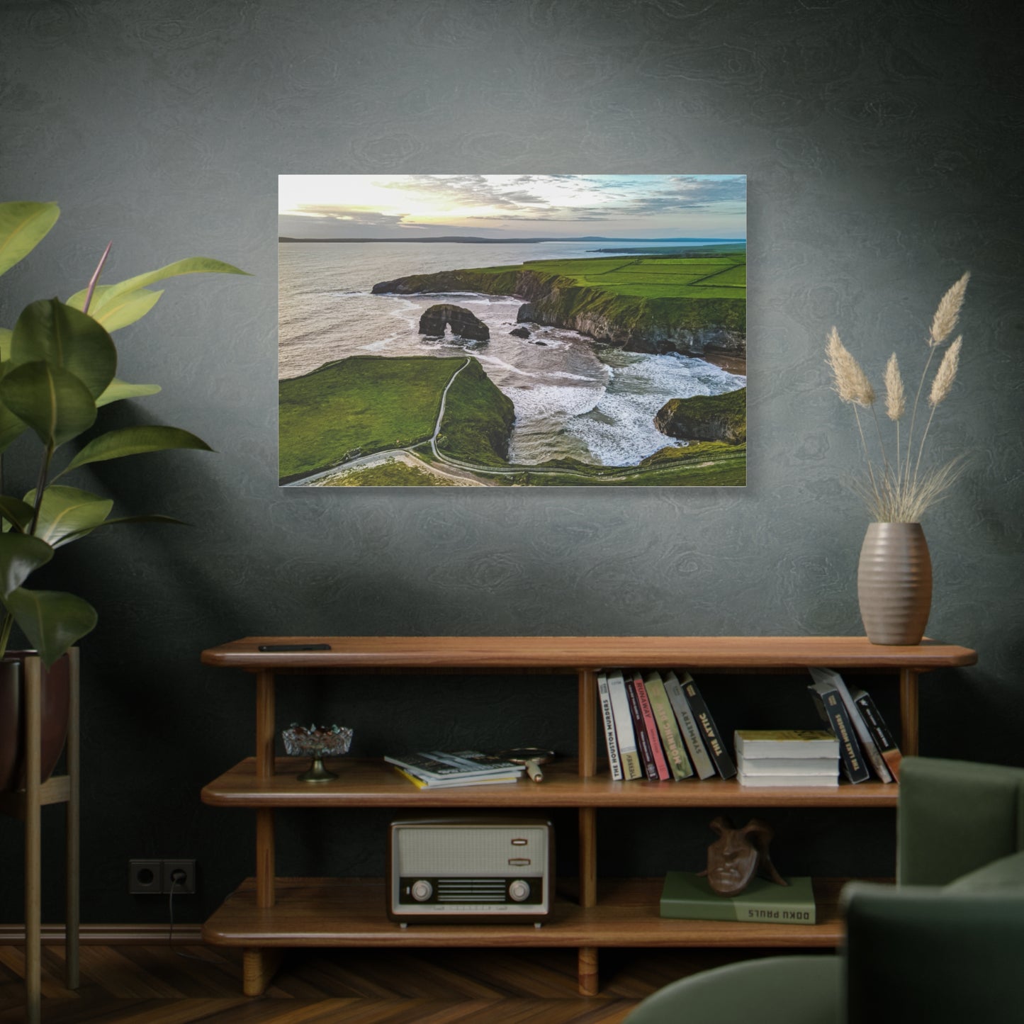 Virgin Rock Ballybunion Matte Canvas, Stretched, 1.25"
