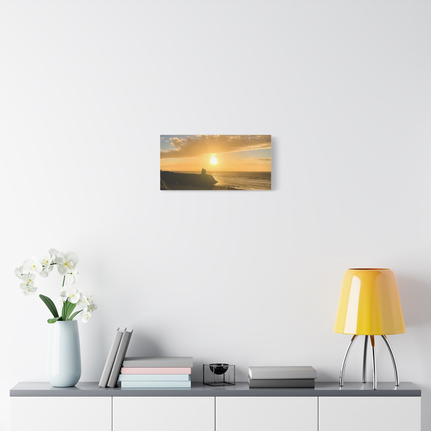 Ballybunion Sunset Castle Matte Canvas, Stretched, 1.25"