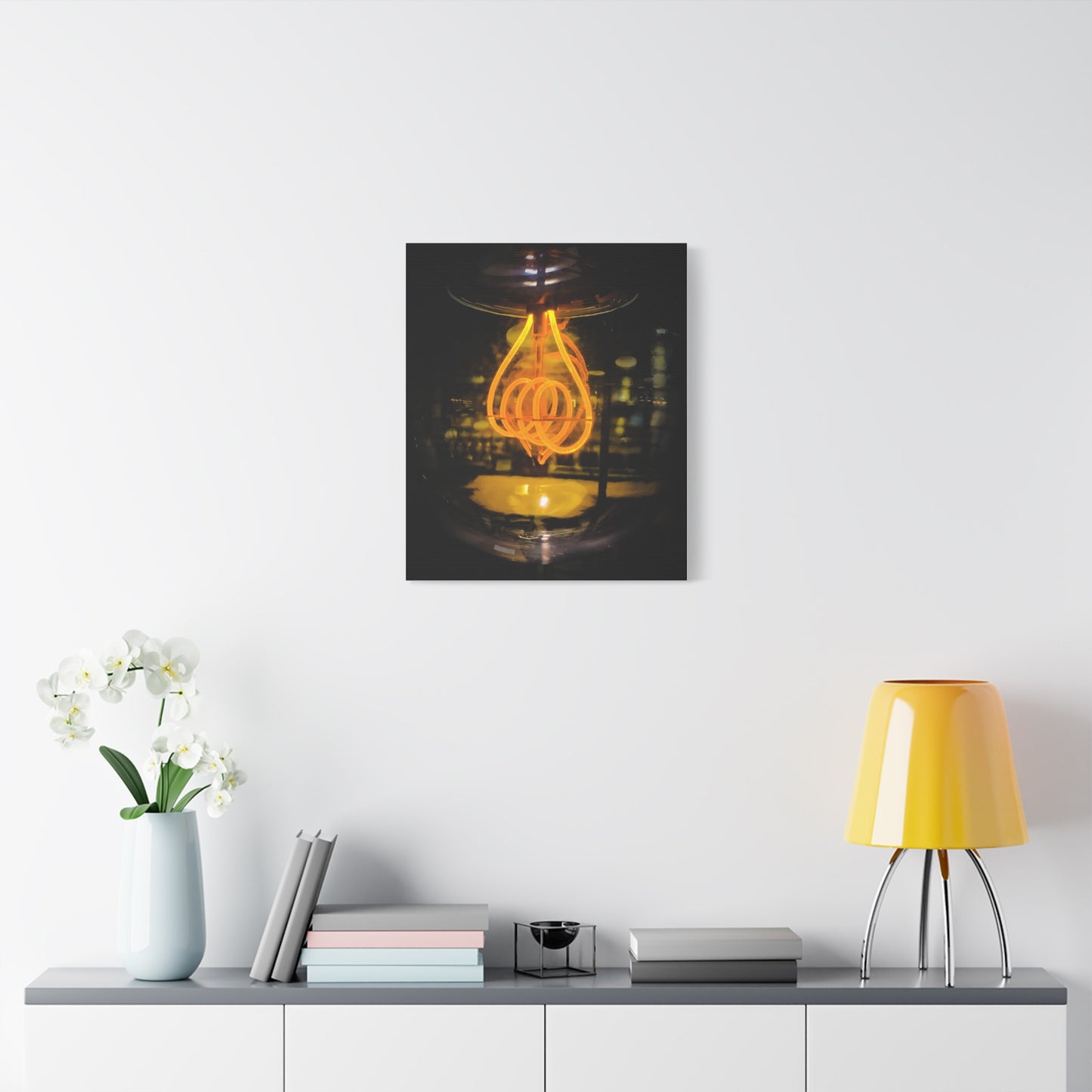 Bulb Matte Canvas, Stretched, 1.25"