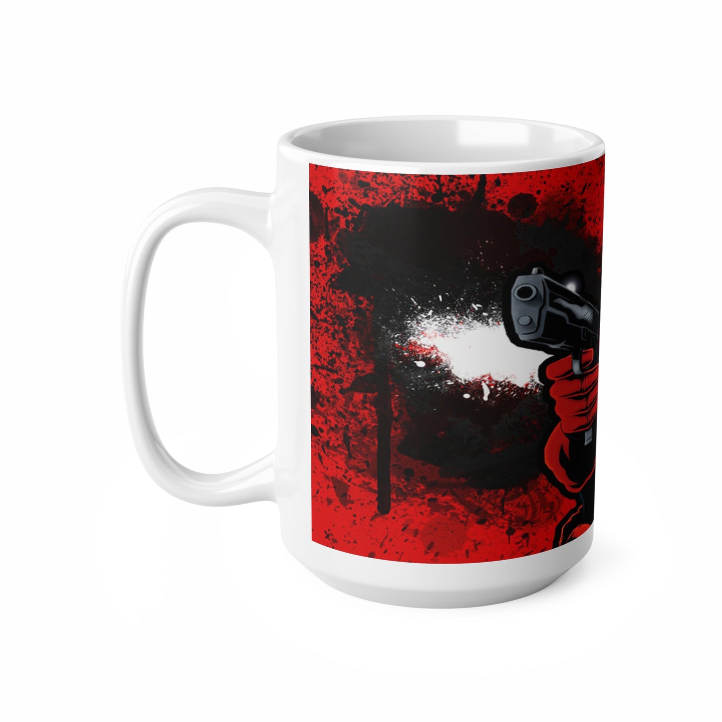 Deadpool-Inspired Ceramic Coffee Mug - 11oz & 15oz | Perfect for Comic Fans & Superhero Lovers