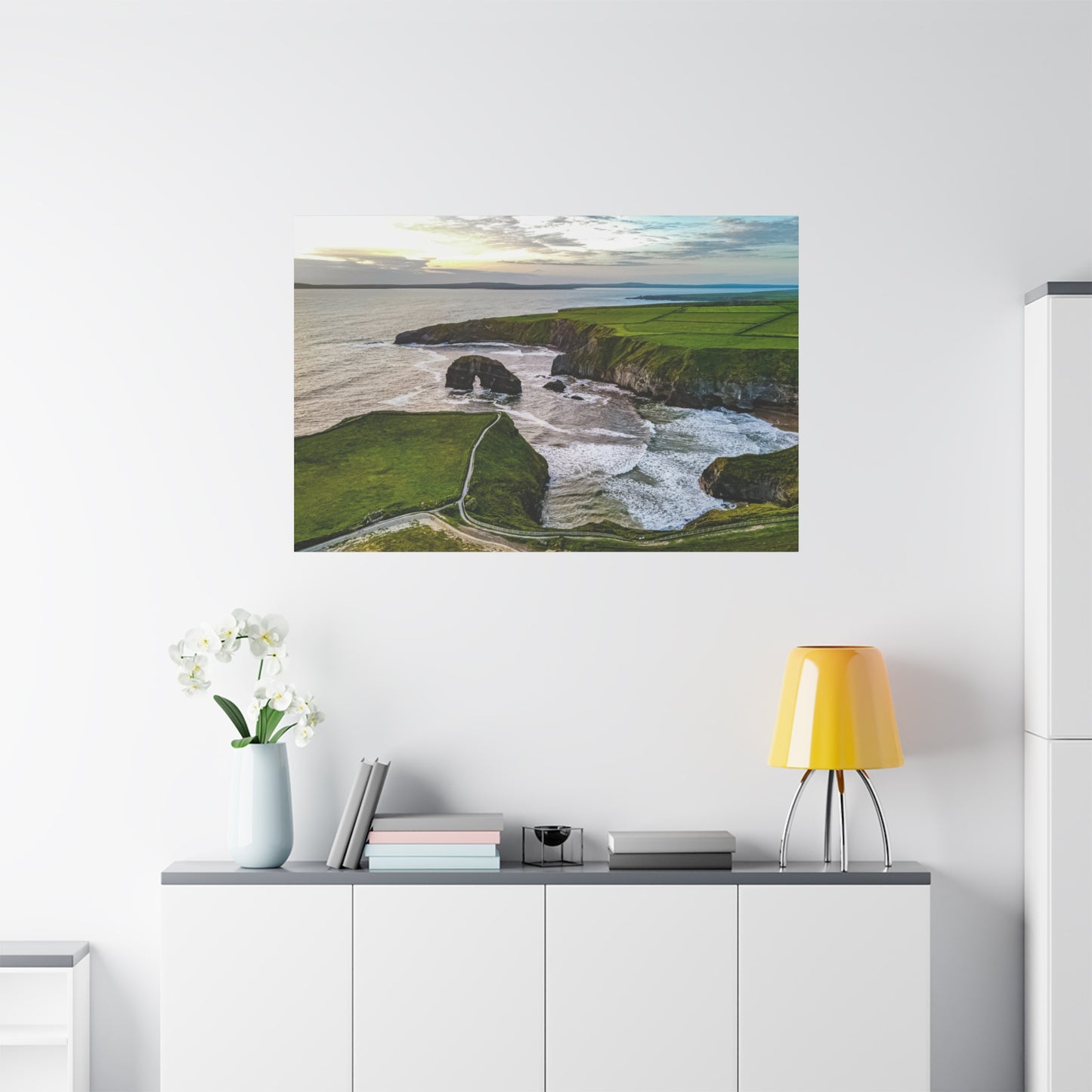 Virgin Rock Ballybunion Matte Canvas, Stretched, 1.25"