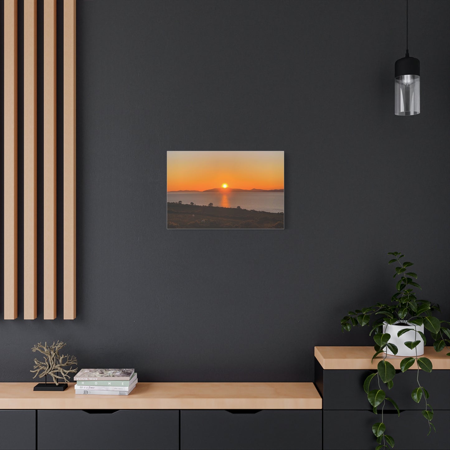 Sunset Ring of Kerry Matte Canvas, Stretched, 1.25"