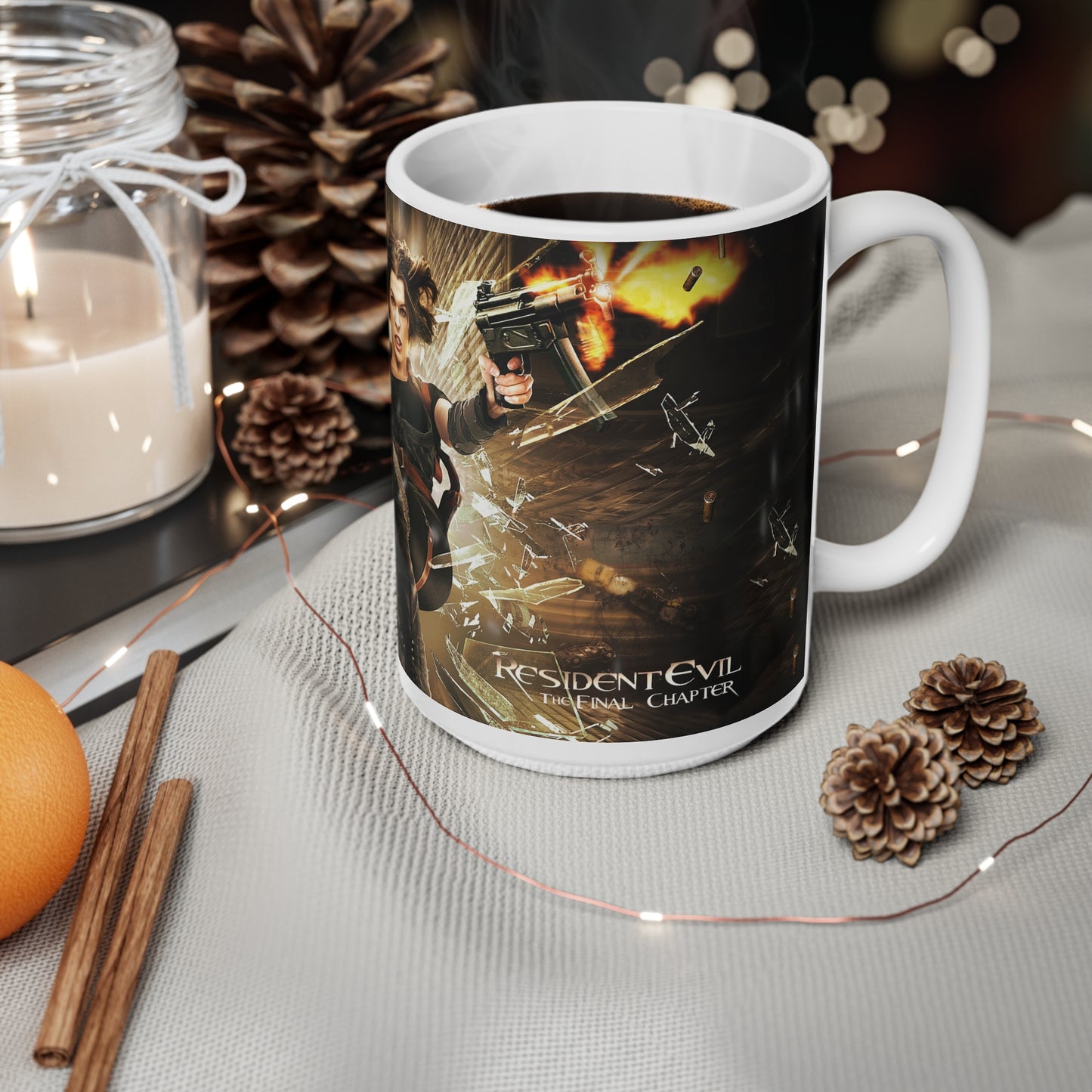 Action Hero Ceramic Coffee Cups | 11oz & 15oz