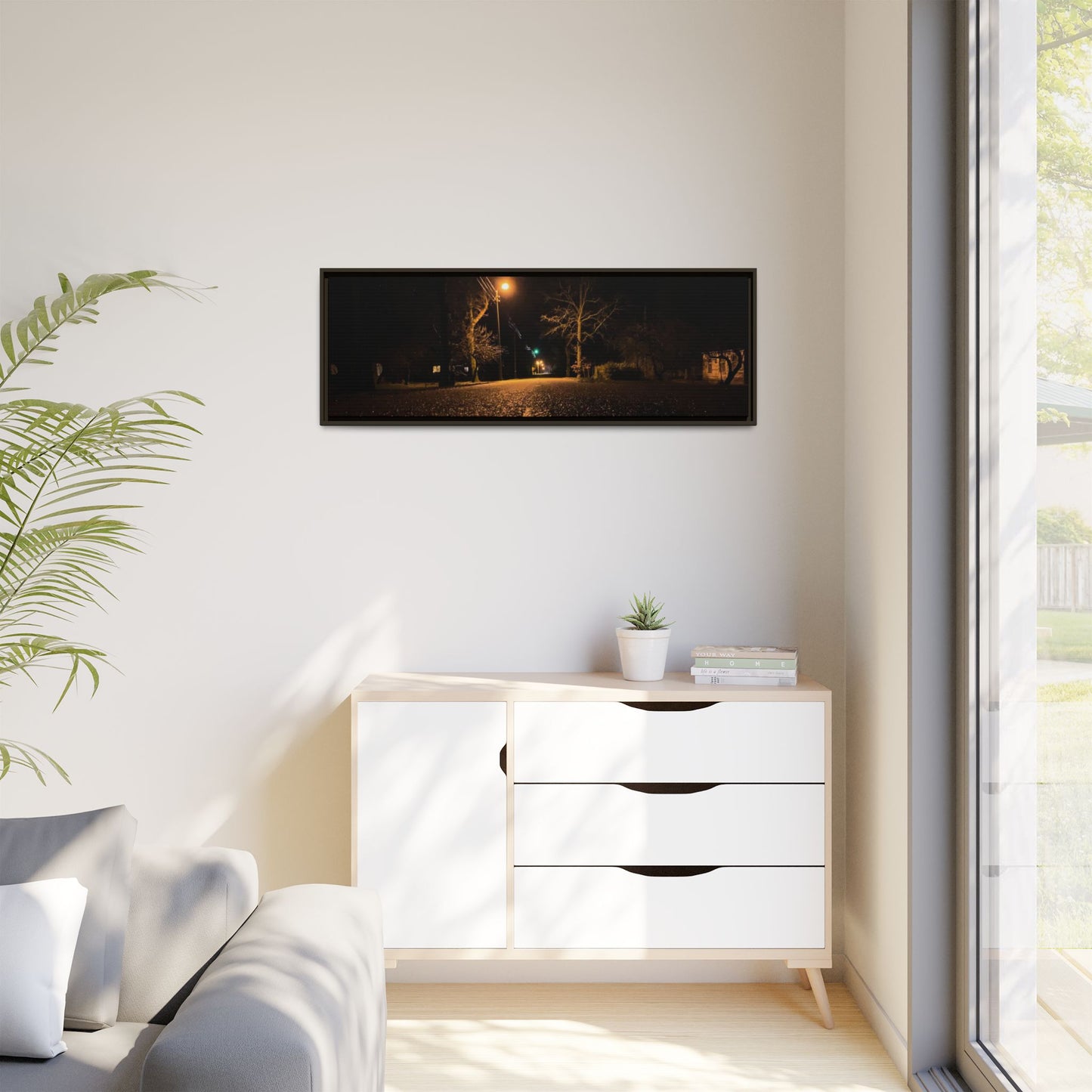 Stungiai Lithuania Matte Canvas, Framed (Multi-color)