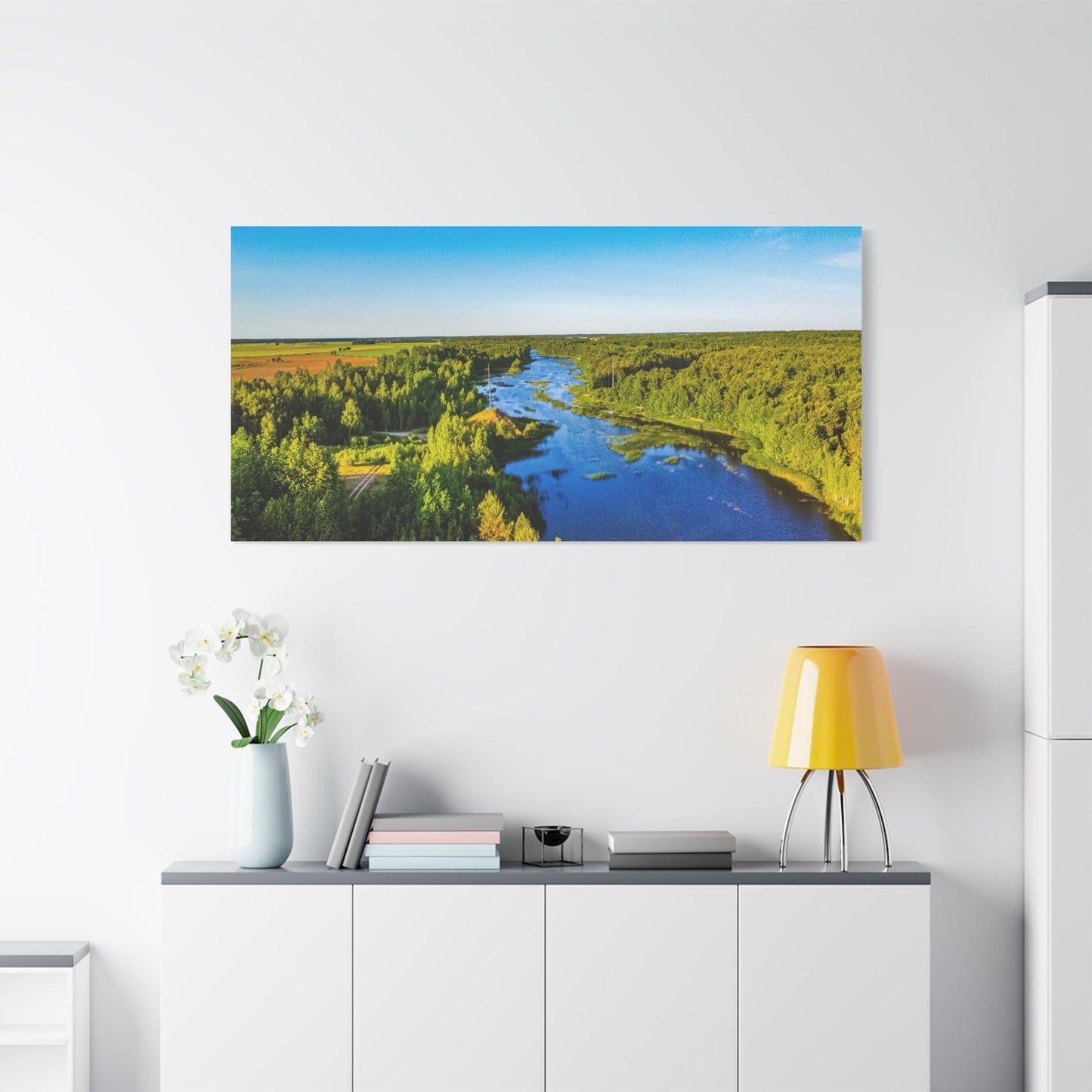 Zagare Lake Matte Canvas, Stretched, 1.25"