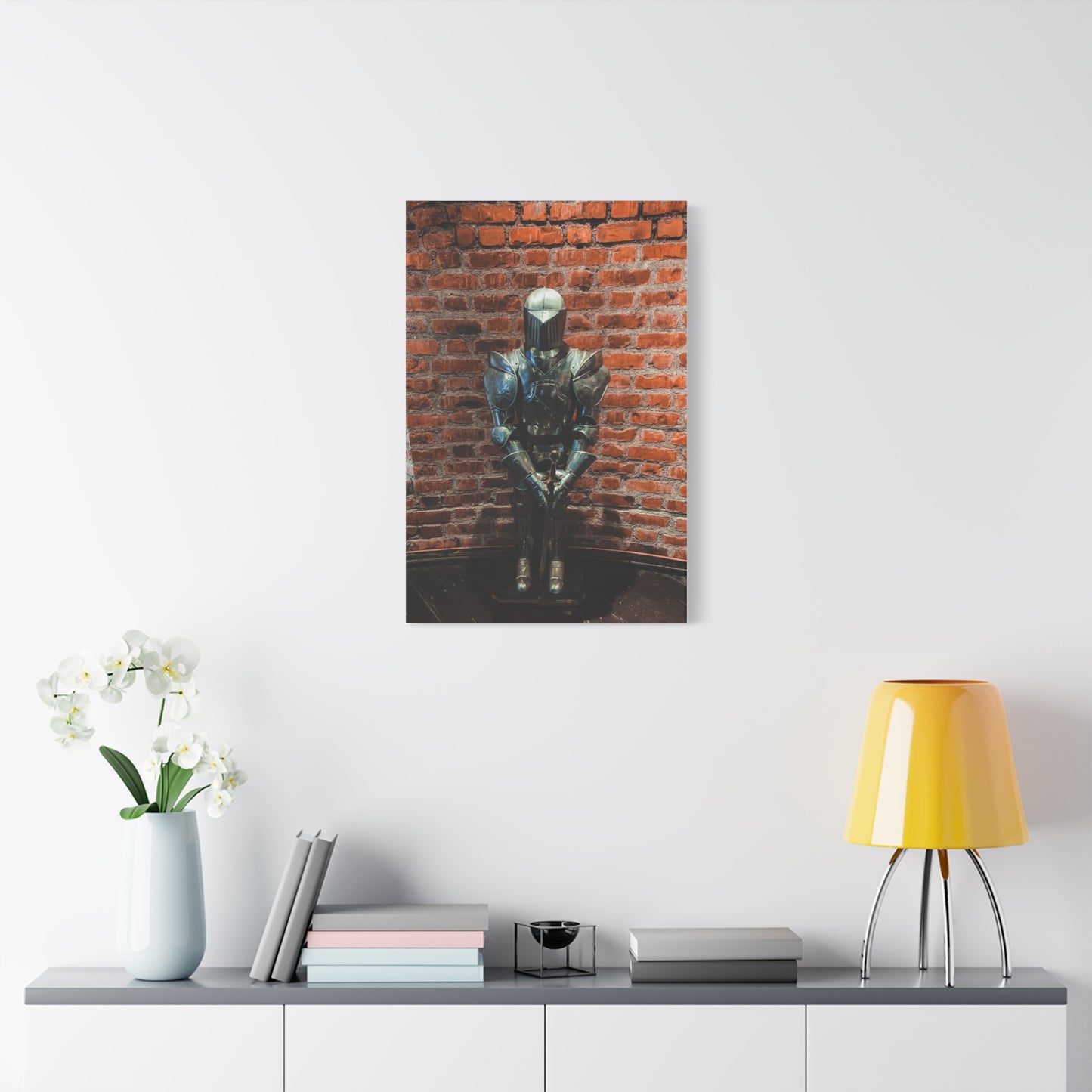 Steel Armour Medieval Age Lithuania Matte Canvas, Stretched, 1.25"