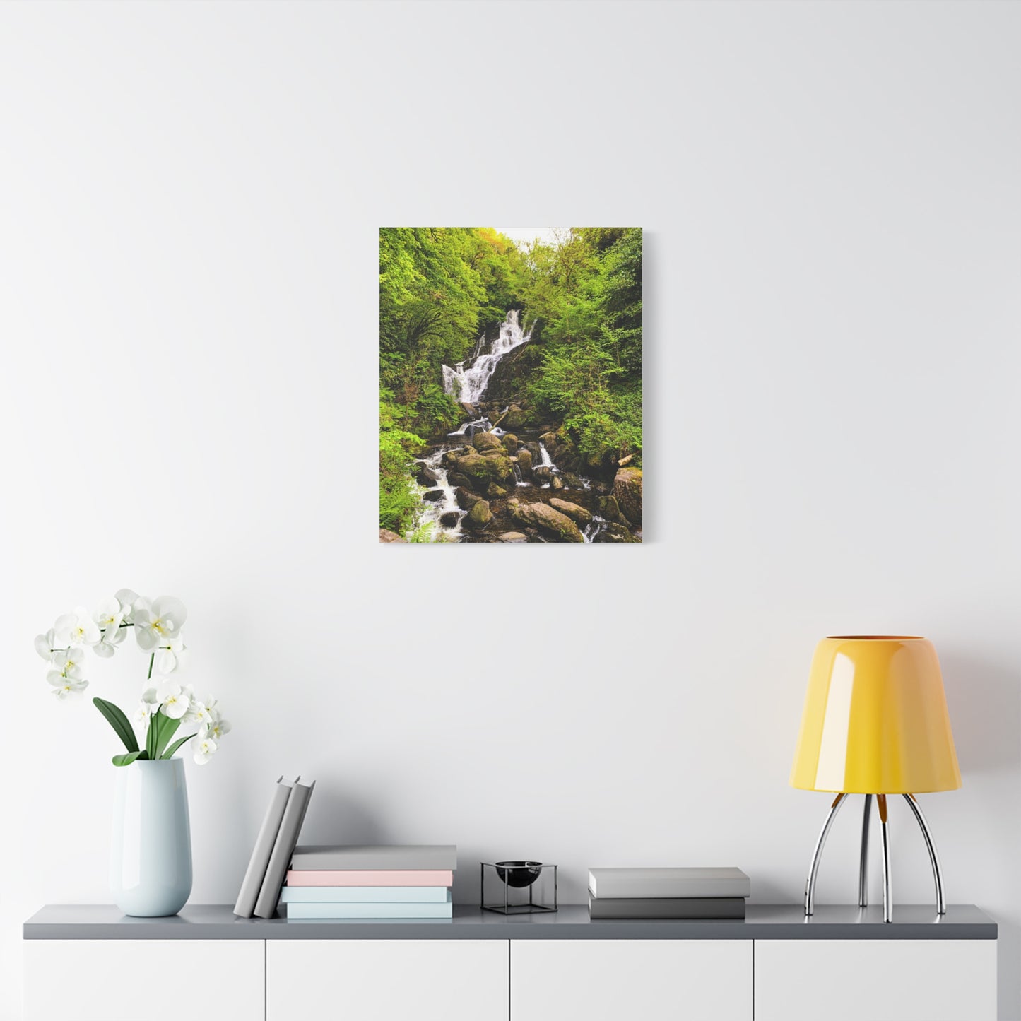 Torc waterfall Matte Canvas, Stretched, 1.25"