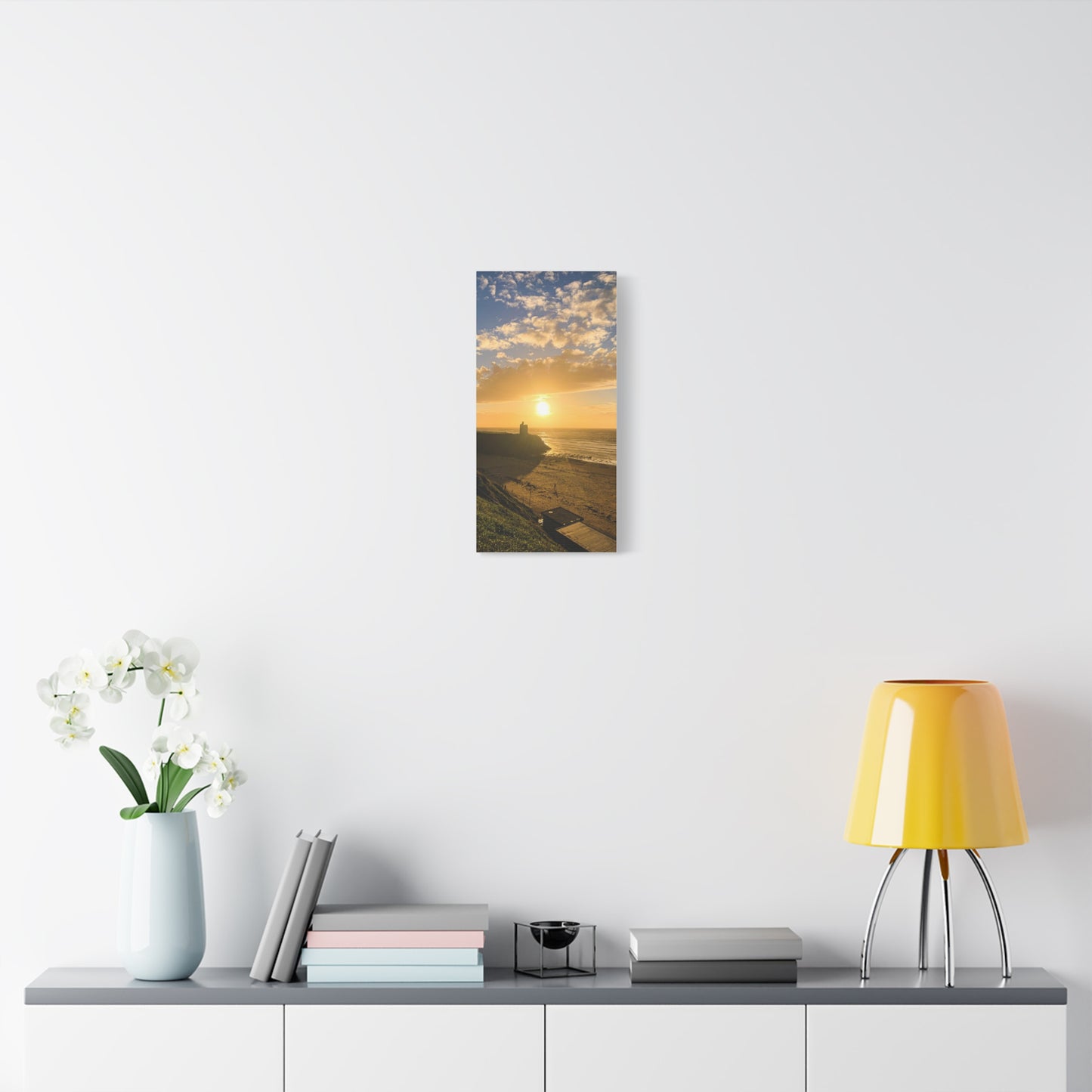 Ballybunion Sunset Castle Matte Canvas, Stretched, 1.25"