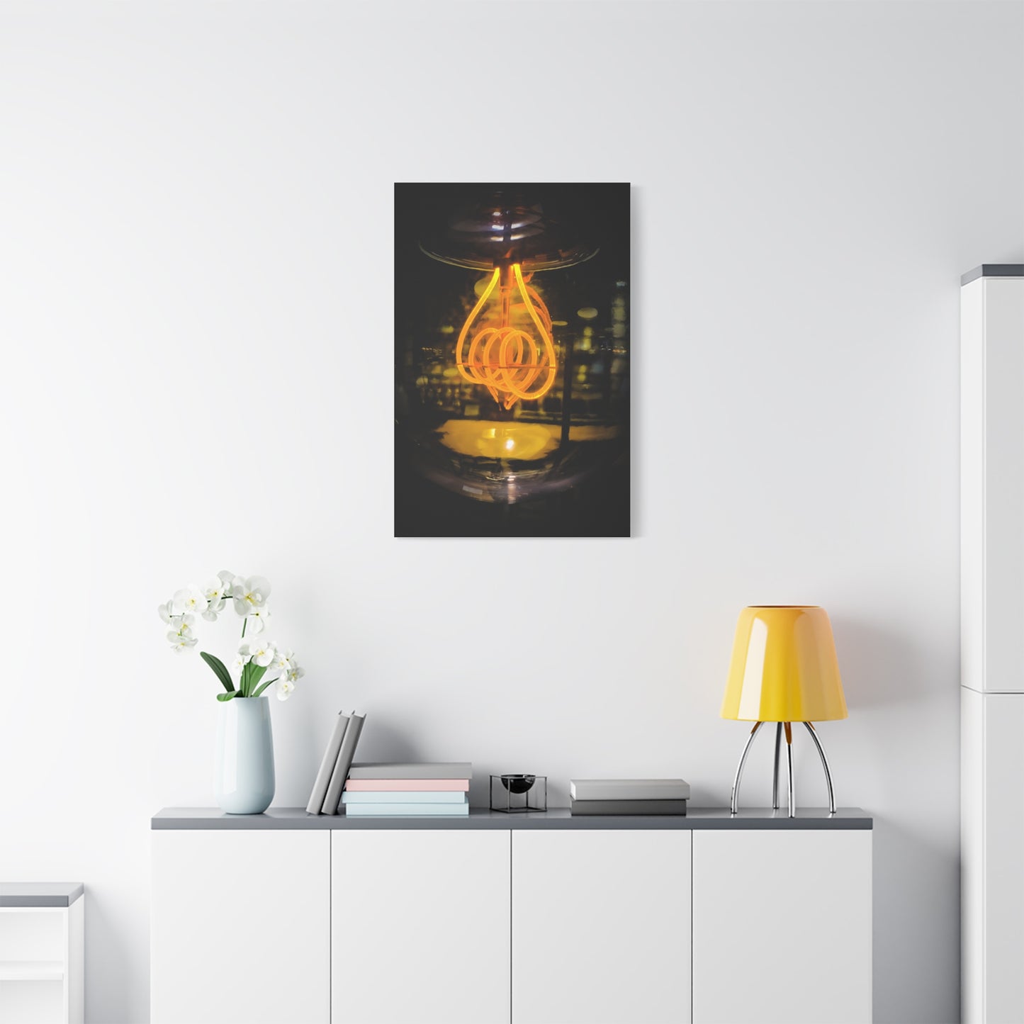 Bulb Matte Canvas, Stretched, 1.25"