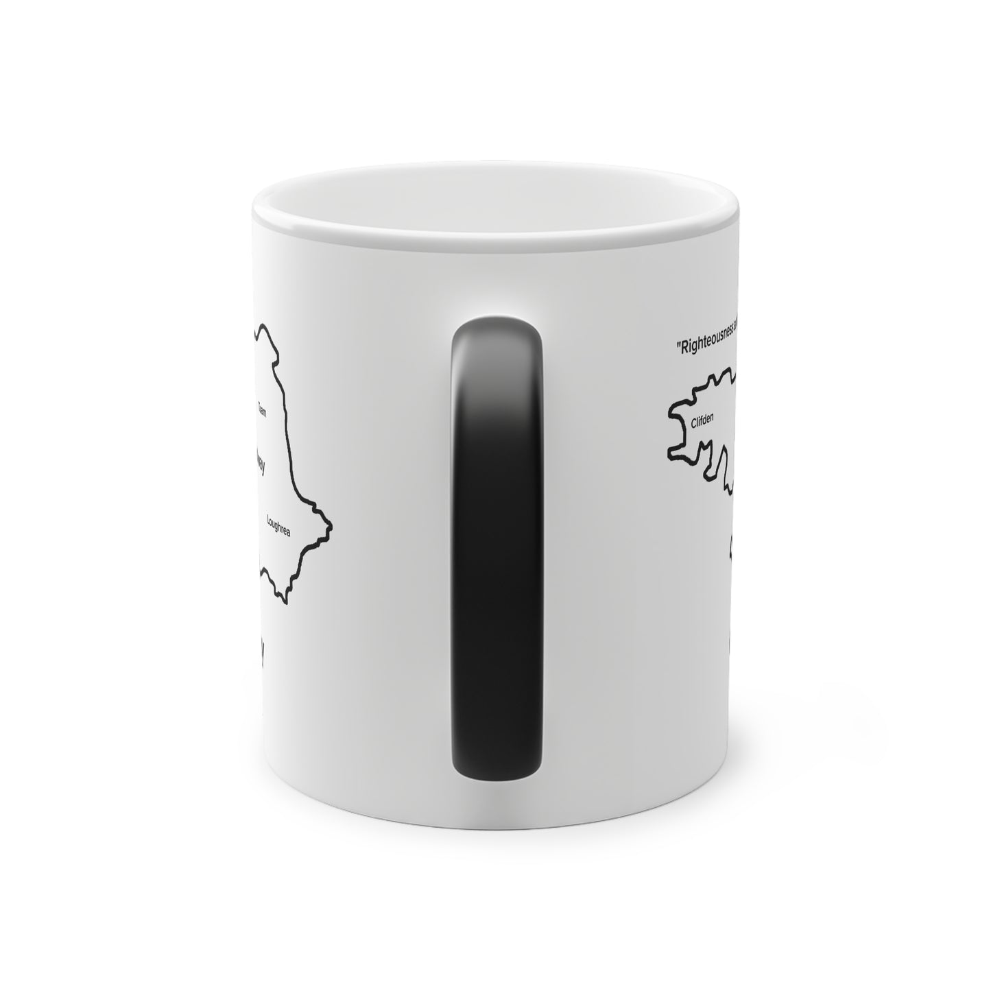 Galway Magic Mug: Color - Changing Coffee Cup with Artistic Map Design
