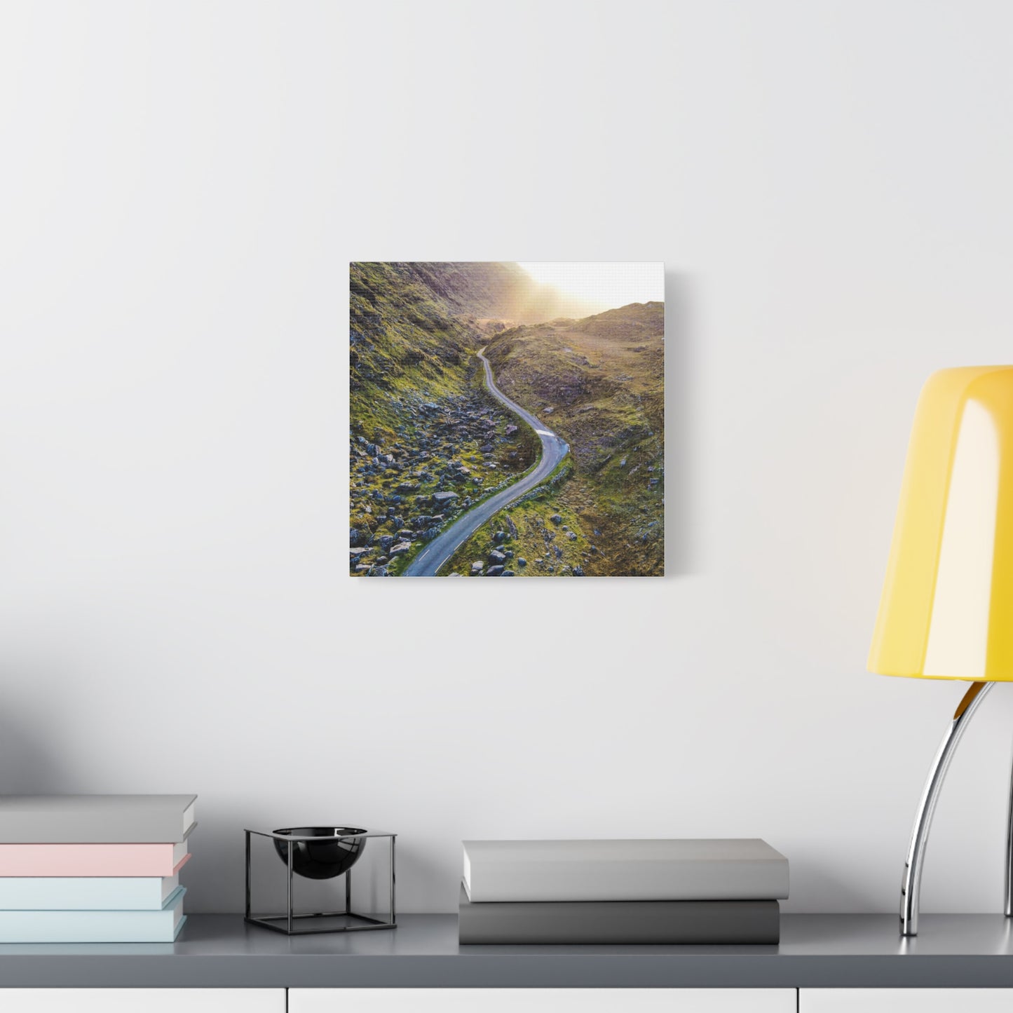 Valley Road Matte Canvas, Stretched, 1.25"