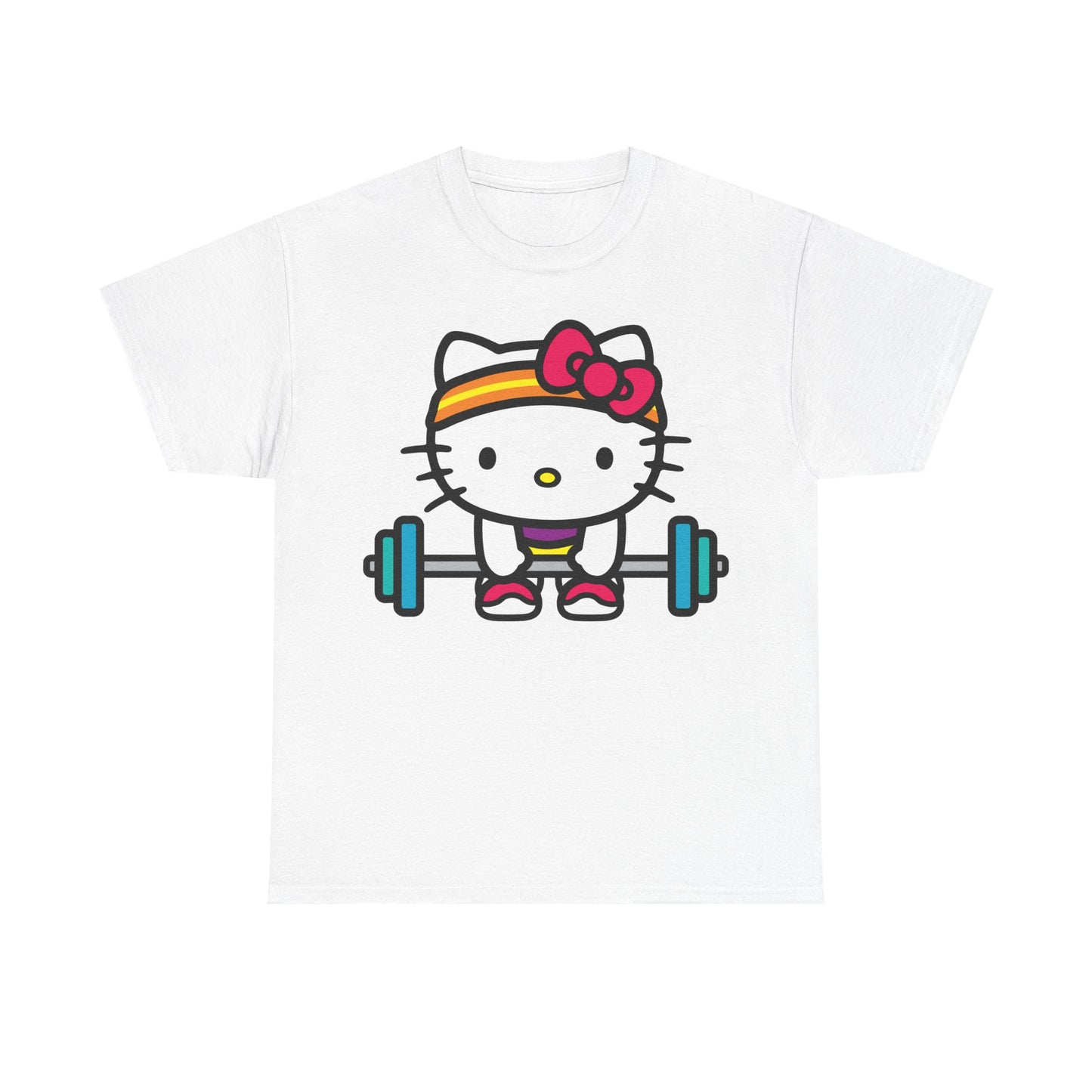 Kitty Gym Unisex Heavy Cotton Tee