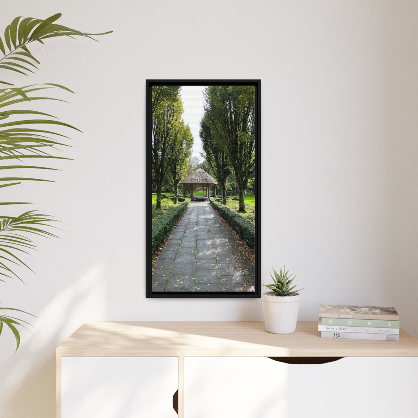 Adare Matte Canvas, Framed (Multi-color)