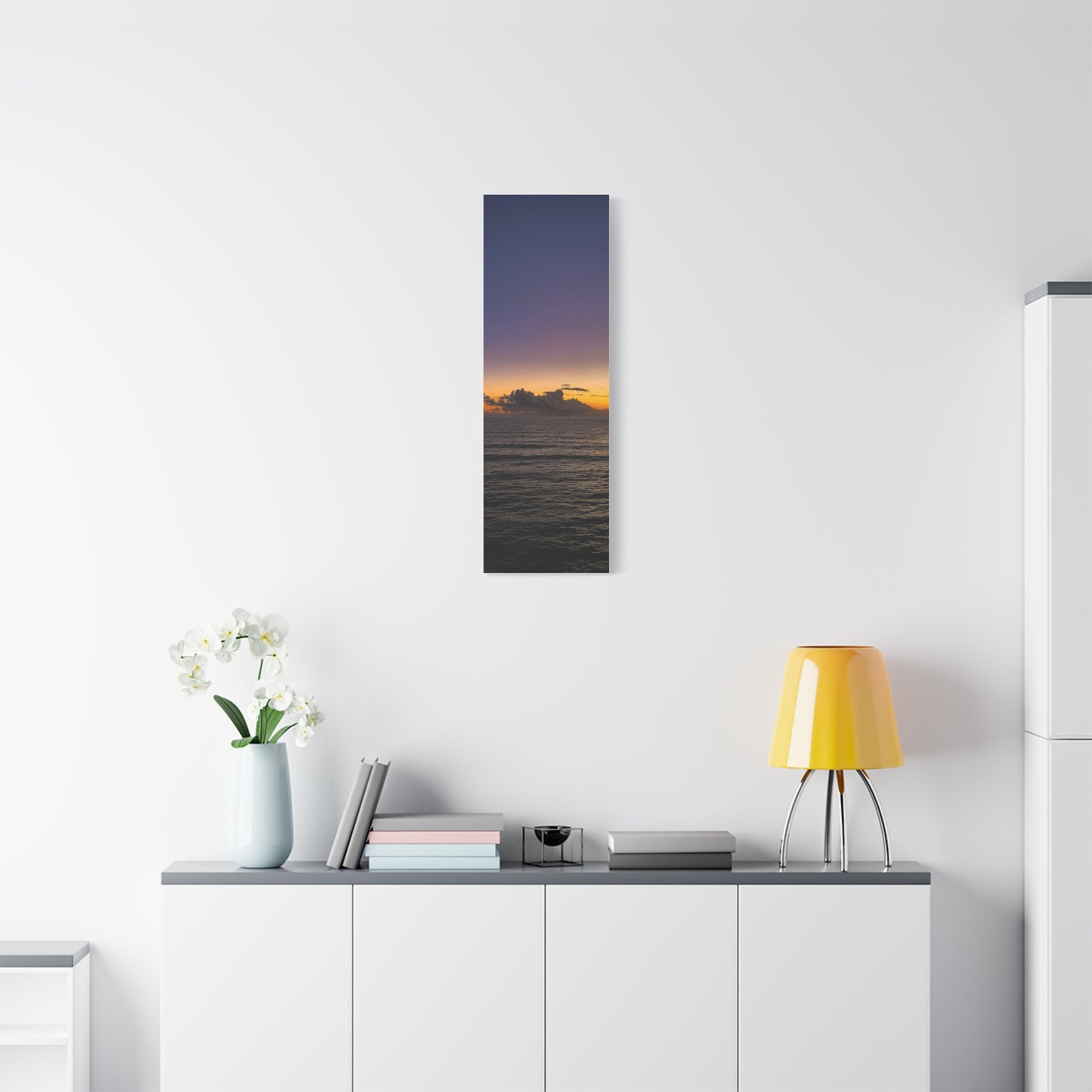 Sunset in Ocean 2 Matte Canvas, Stretched, 1.25"