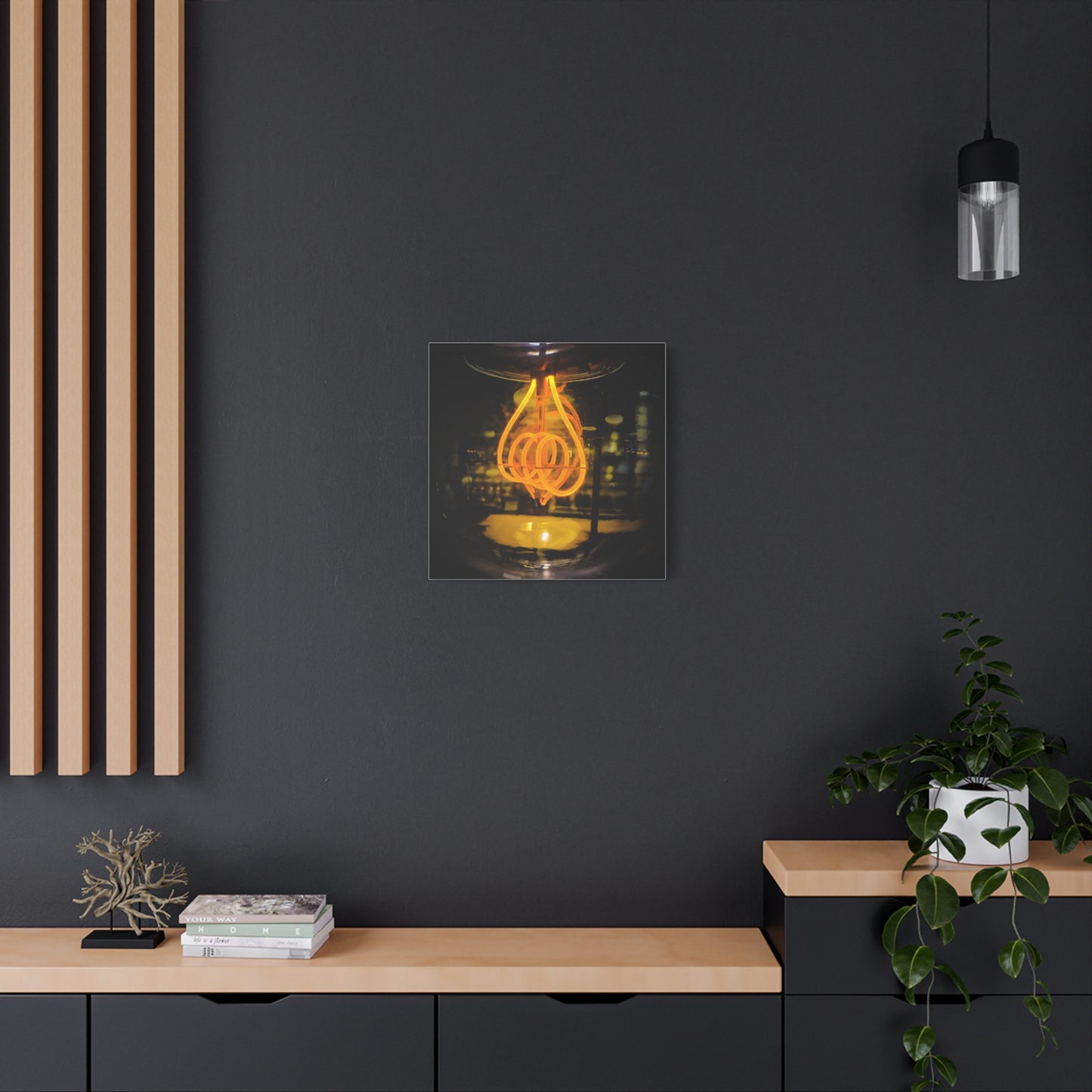 Bulb Matte Canvas, Stretched, 1.25"