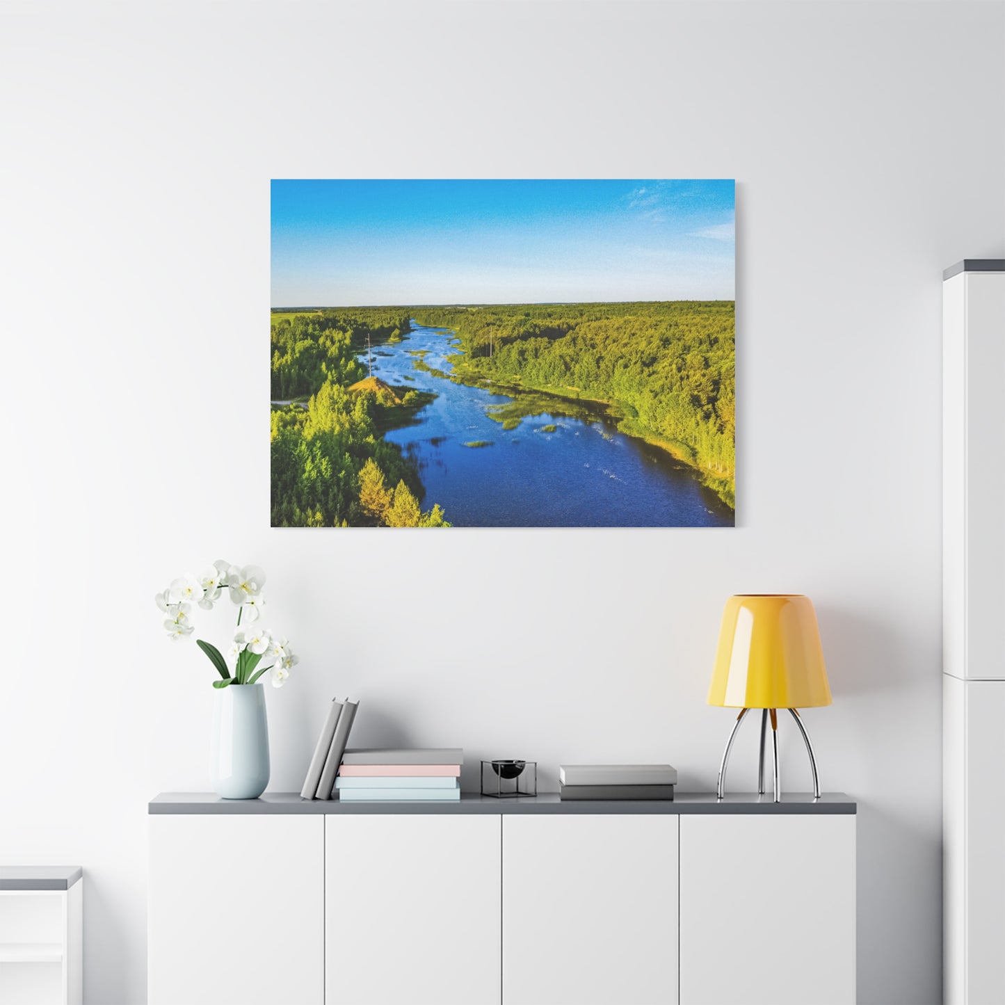 Zagare Lake Matte Canvas, Stretched, 1.25"