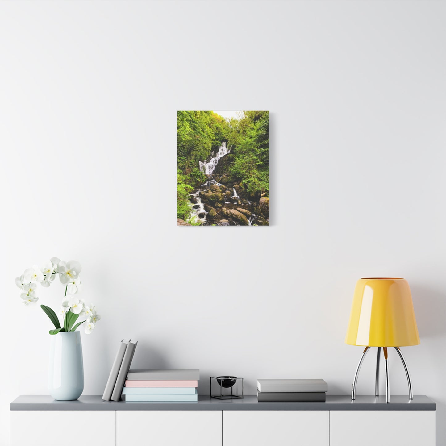 Torc waterfall Matte Canvas, Stretched, 1.25"