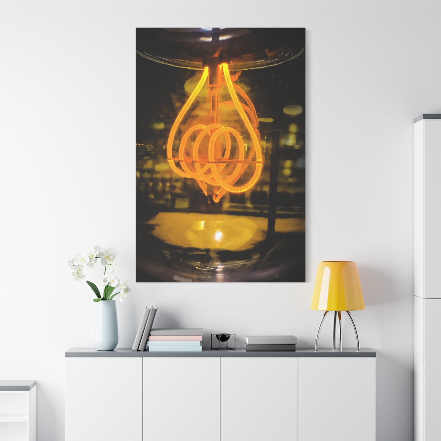 Bulb Matte Canvas, Stretched, 1.25"