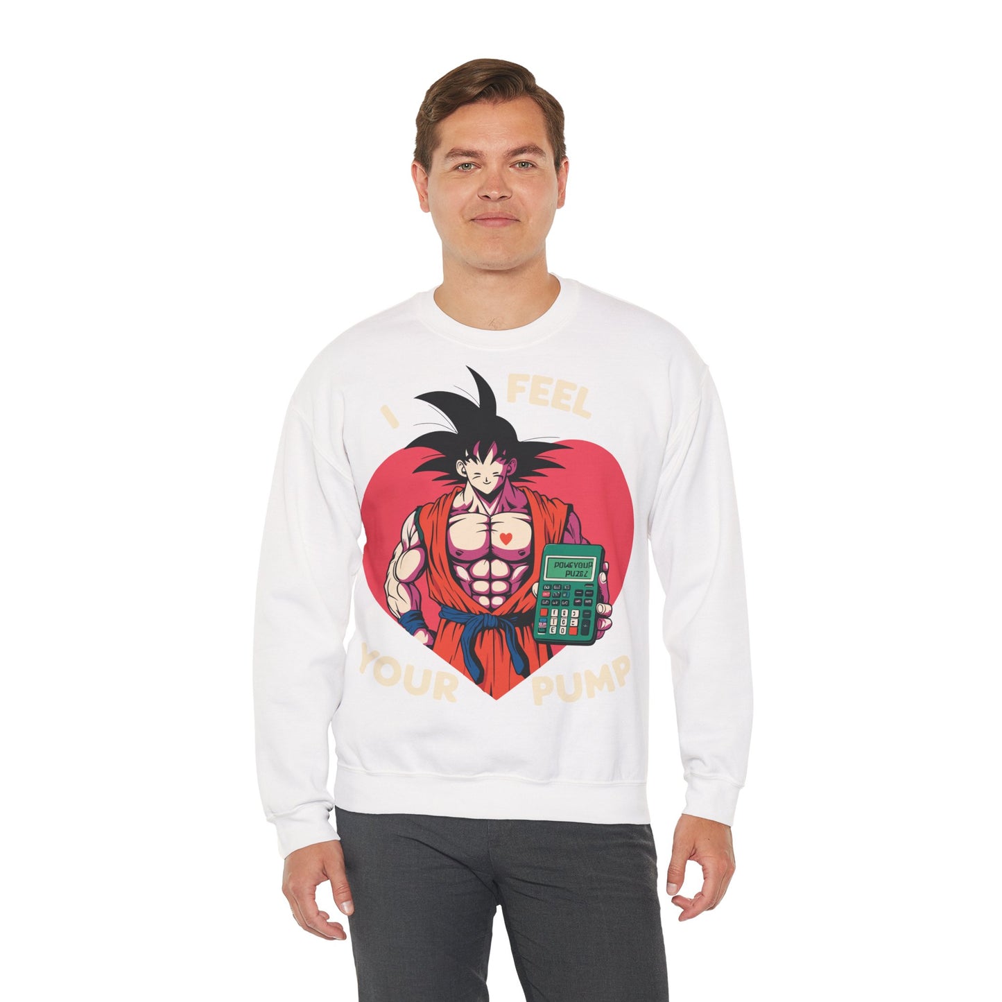 I Feel Your Pump Unisex Heavy Blend™ Crewneck Sweatshirt