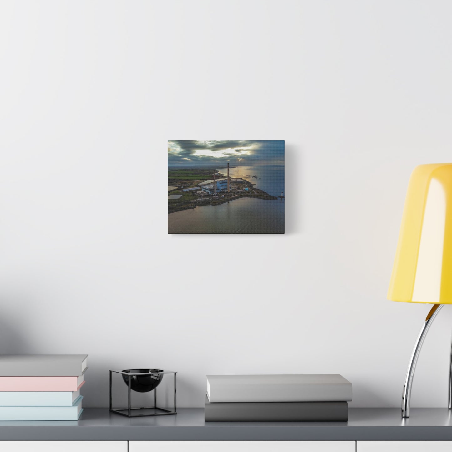 Tarbert Power Station Matte Canvas, Stretched, 1.25"