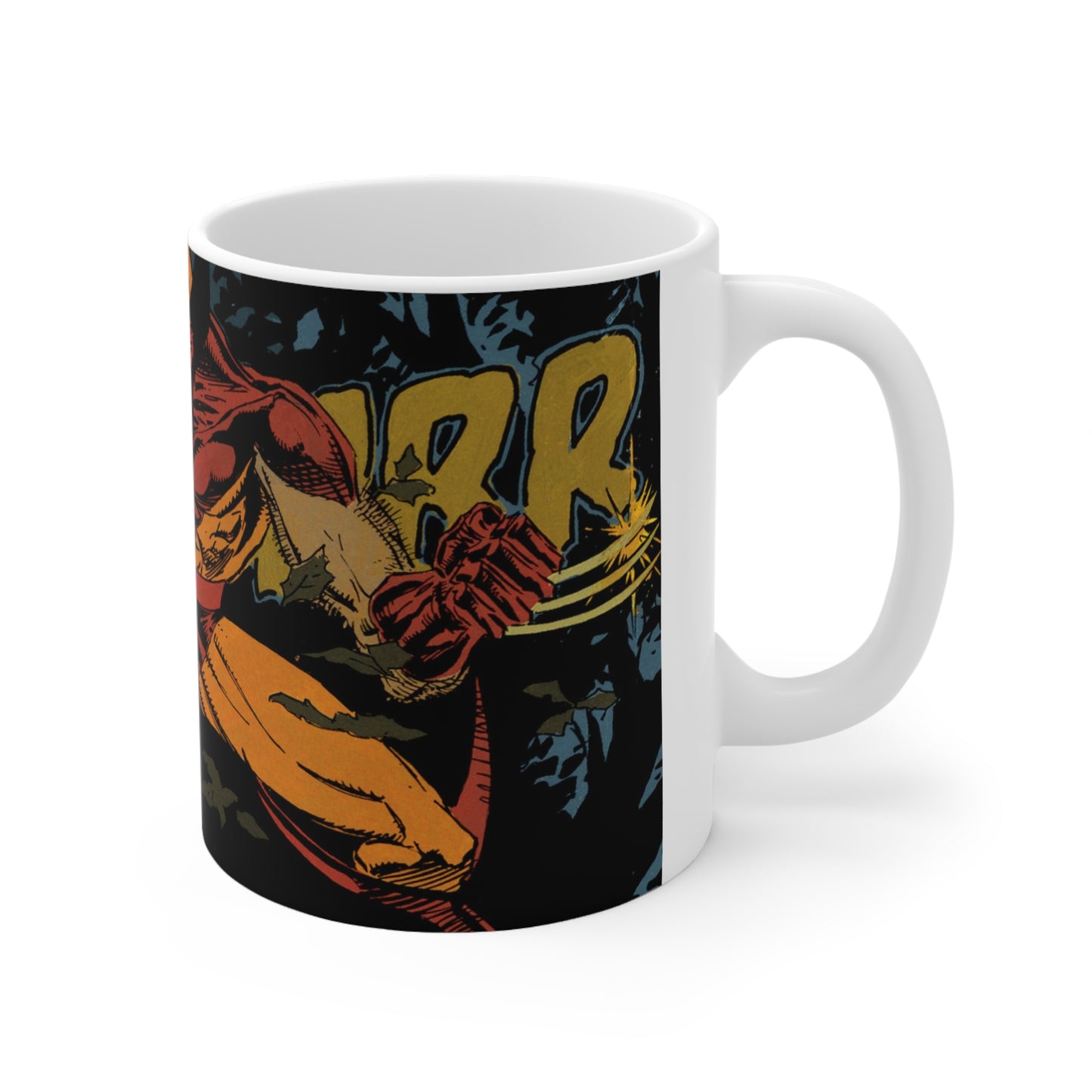 Comic Book Hero Ceramic Coffee Mug - 11oz & 15oz