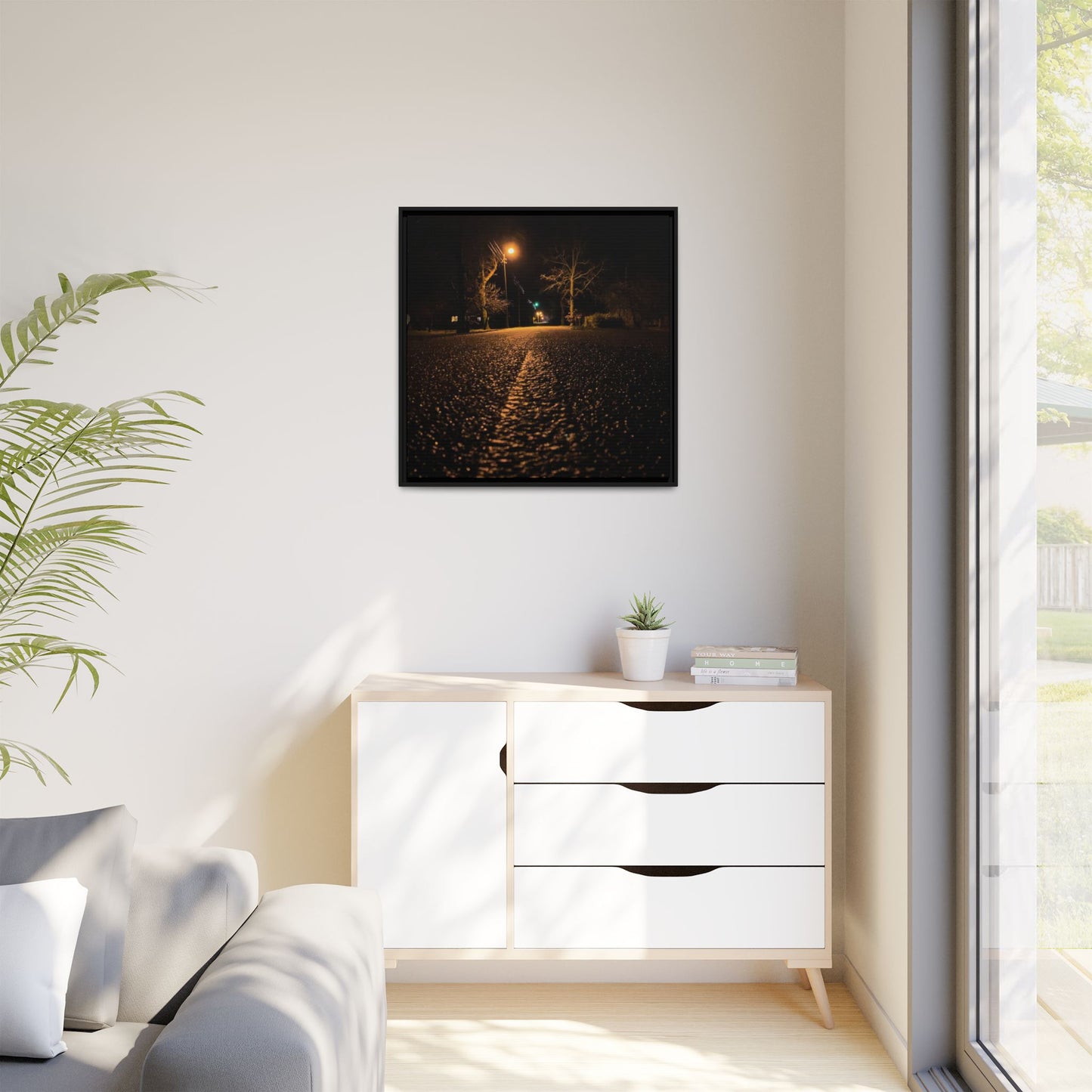 Stungiai Lithuania Matte Canvas, Framed (Multi-color)