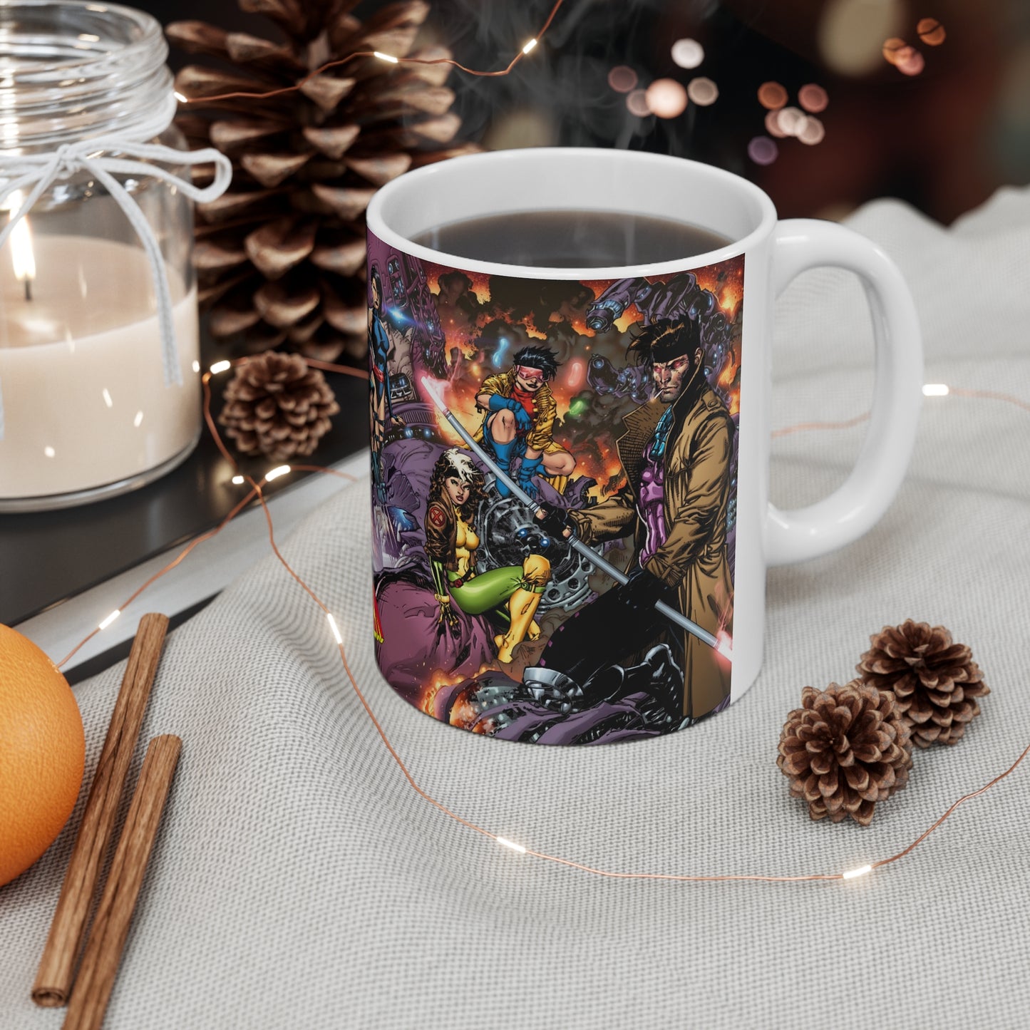 X-Men Comic Hero Ceramic Coffee Cups - 11oz & 15oz Mugs for Superhero Fans