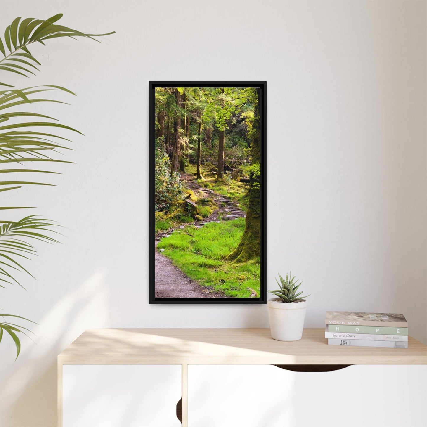 Torc Trail Matte Canvas, Framed (Multi-color)