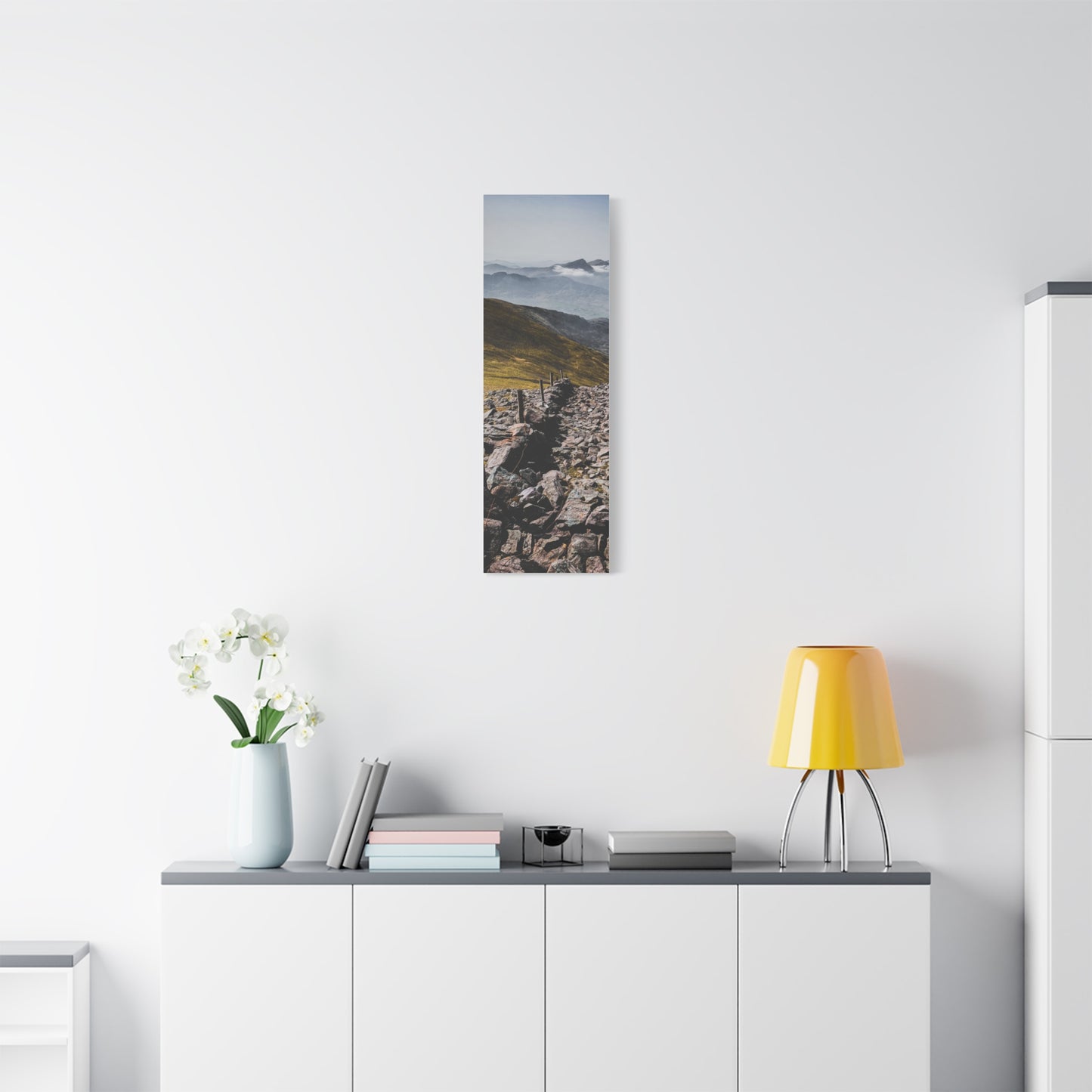 Wall in Mountains Matte Canvas, Stretched, 1.25"