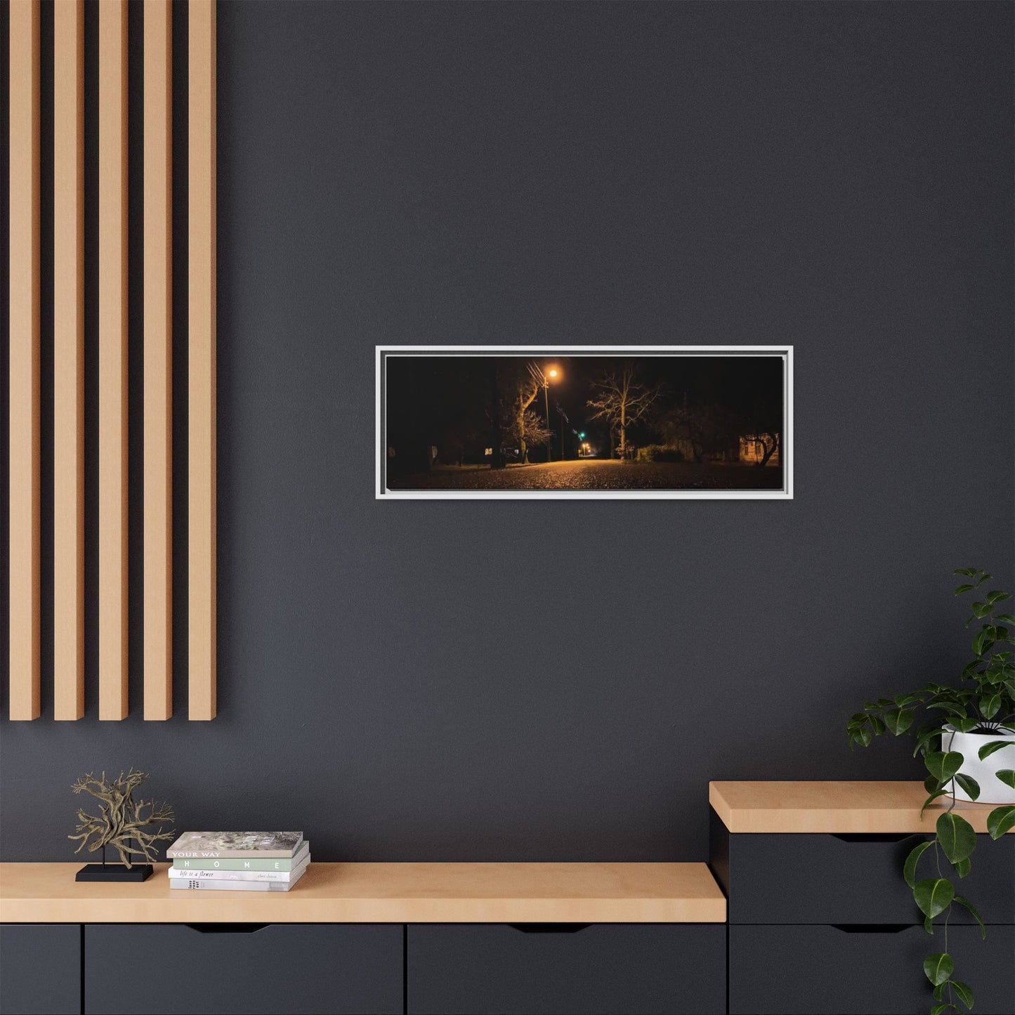 Stungiai Lithuania Matte Canvas, Framed (Multi-color)