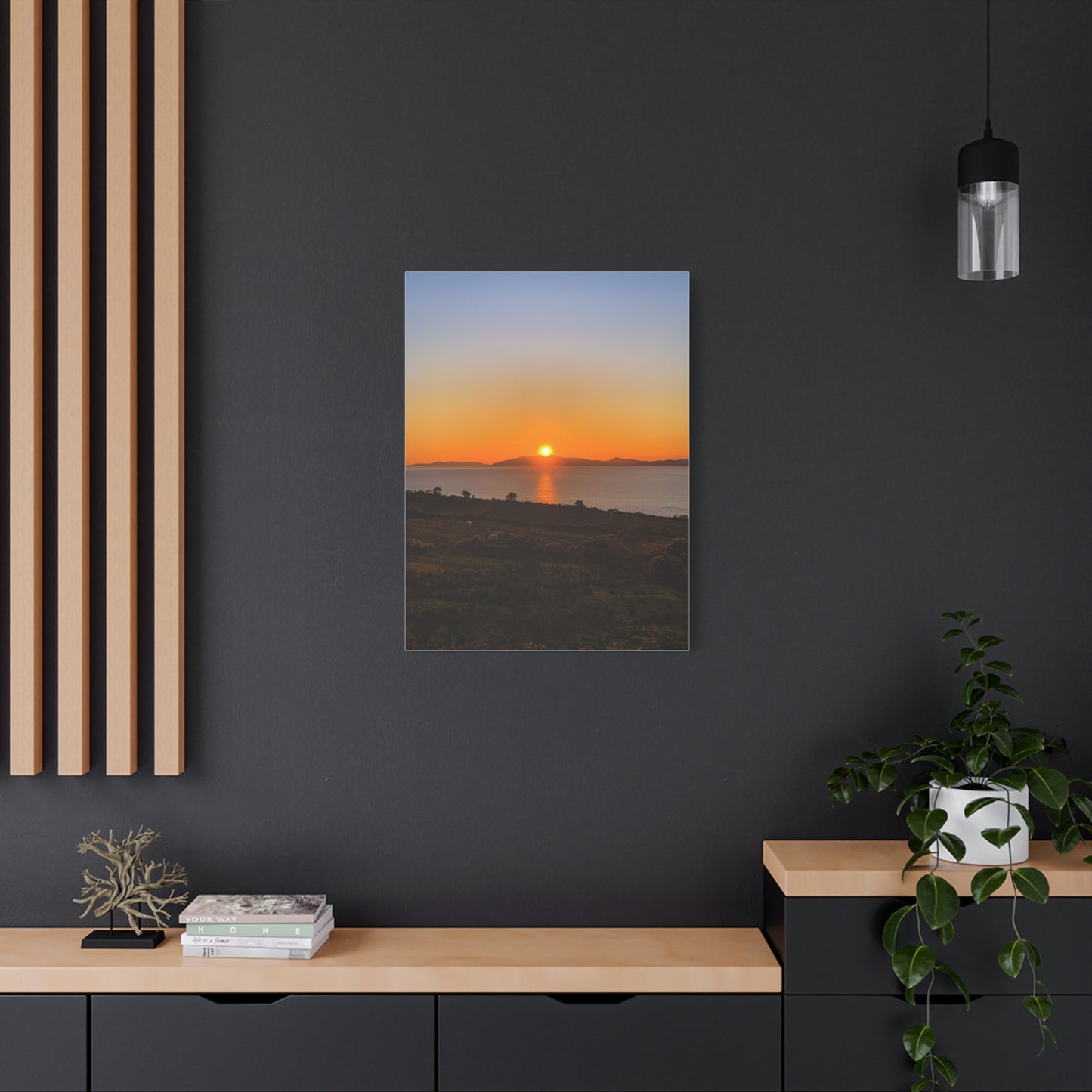 Sunset Ring of Kerry Matte Canvas, Stretched, 1.25"