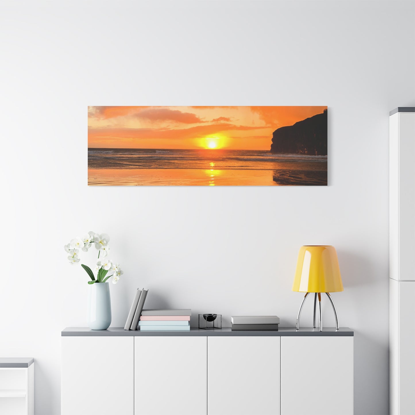 Sunset in Ballybunion Matte Canvas, Stretched, 1.25"